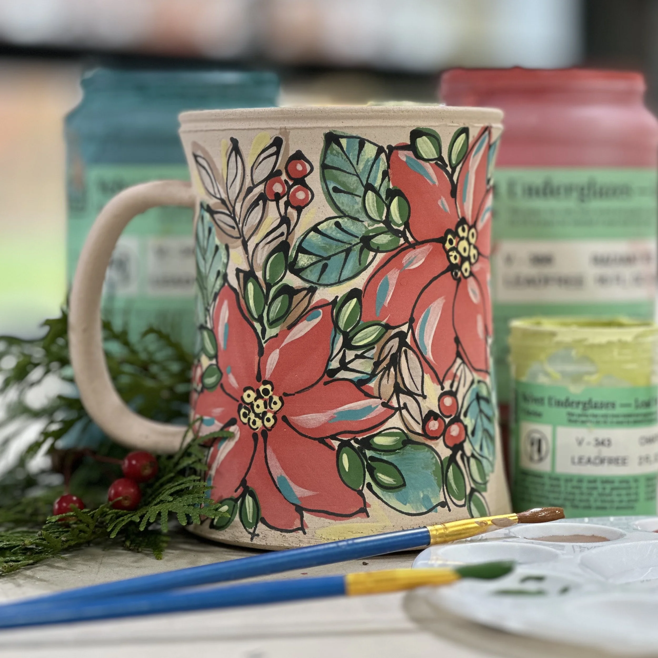 Paint a Mug | Holiday Themed | Dec 7th