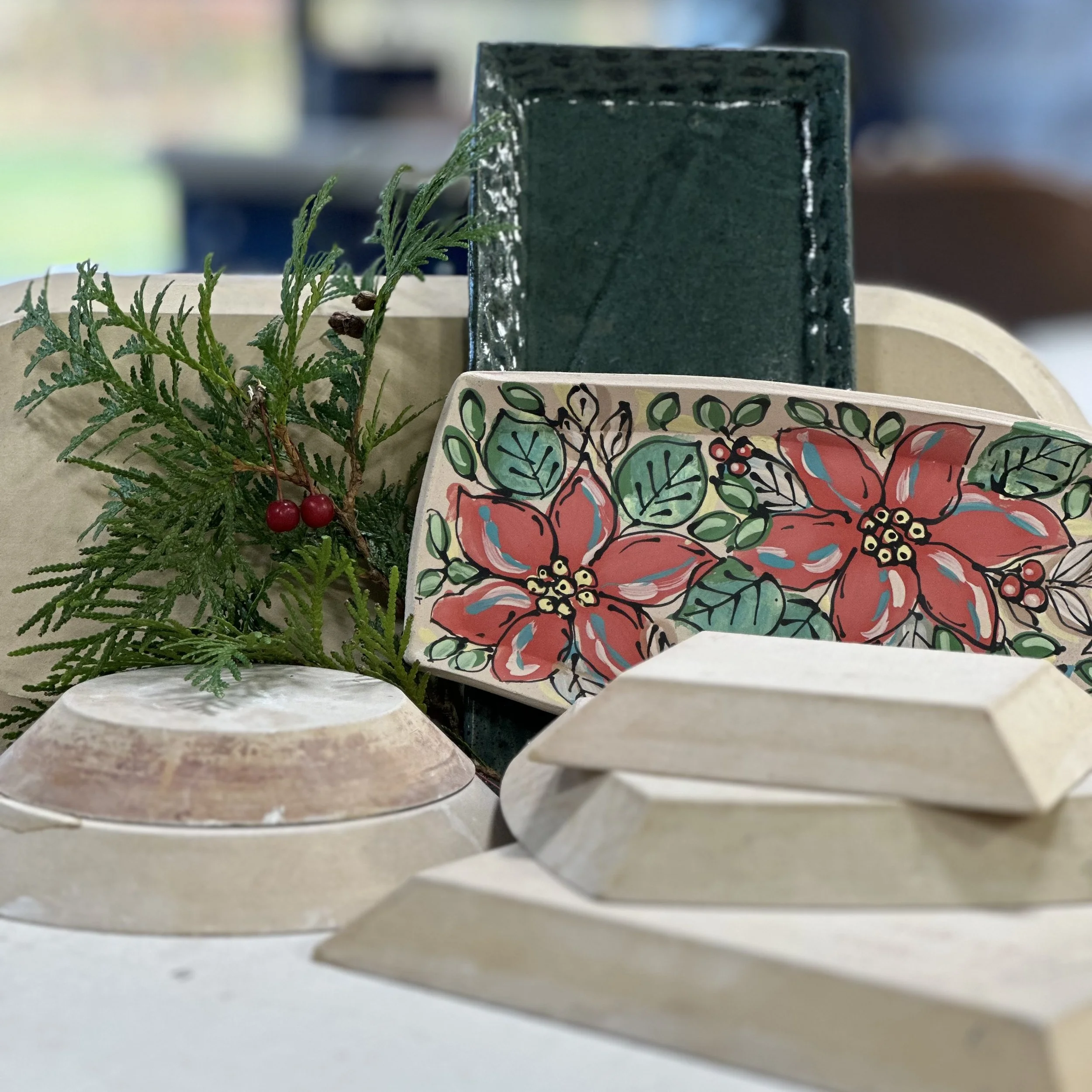 Create + Decorate Cookie Plates + Serving Platters | Dec 4th + 11th