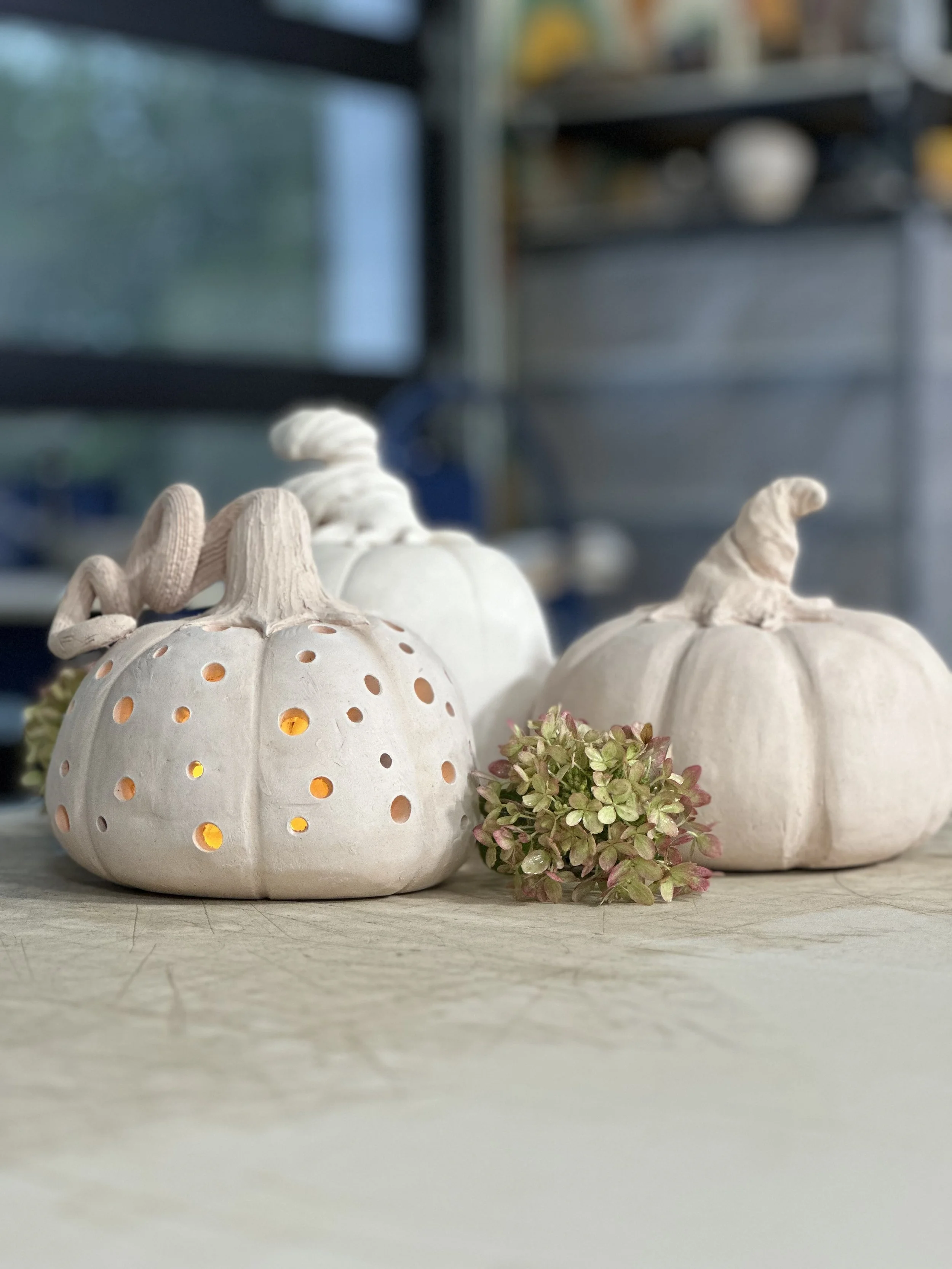 Create + Decorate Ceramic Pumpkins | September 7th + 14th
