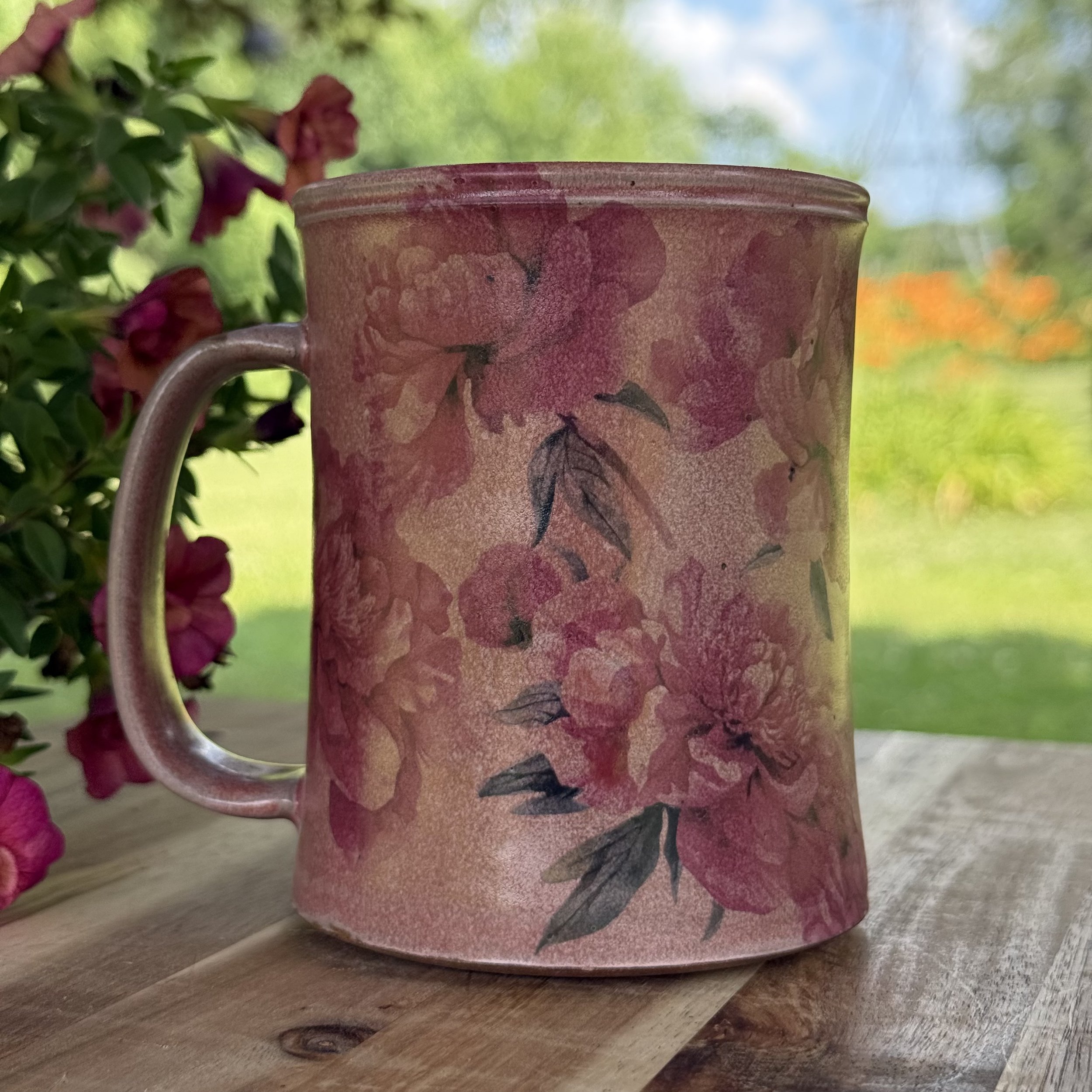 Camp Mug | Peonies
