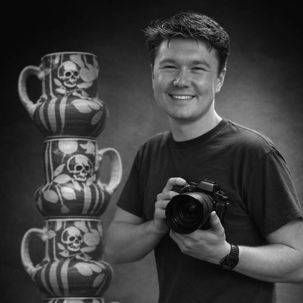Cody+among+decorated+ceramic+mugs.png