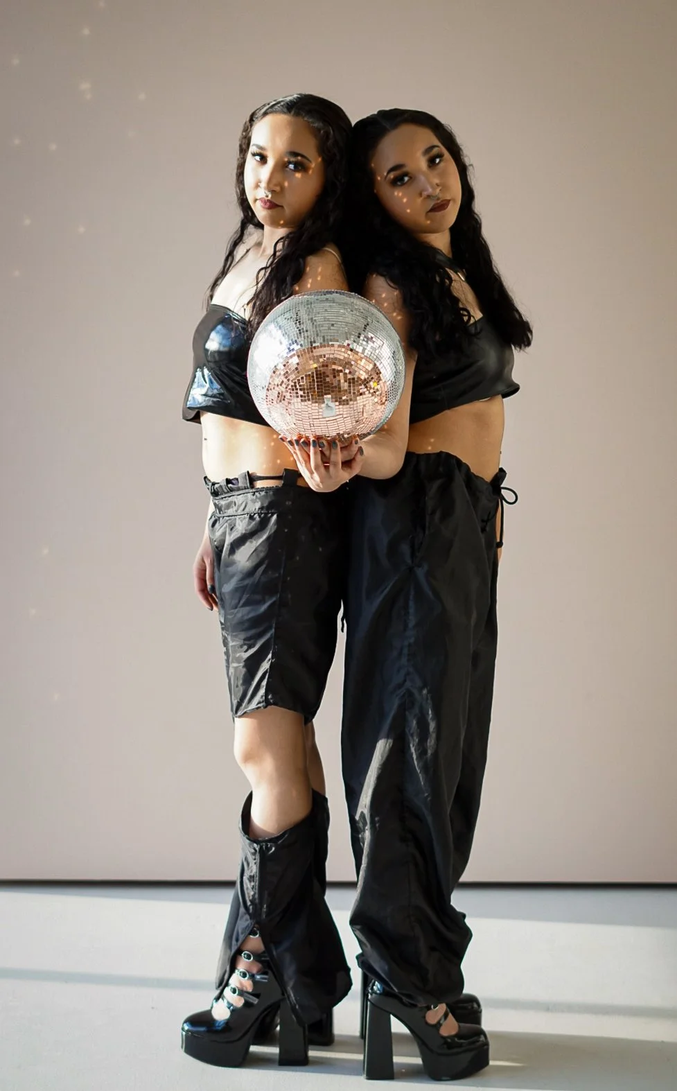 Models: @the_glamorous_spooky_twins
Designer: @hottpinkmatter