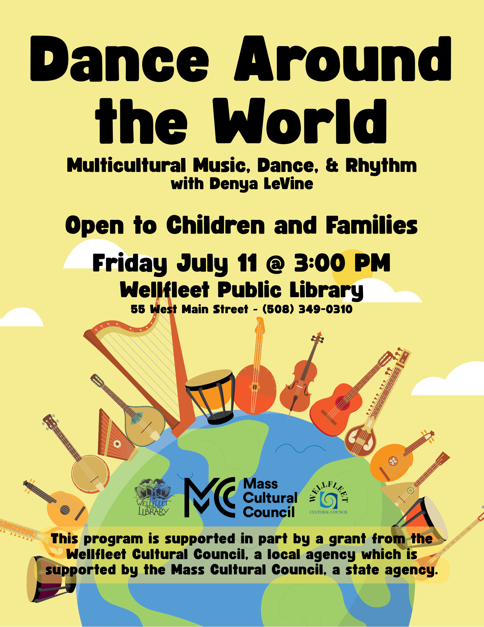 Multicultural Music, Dance, Rhythm with Denya LeVine