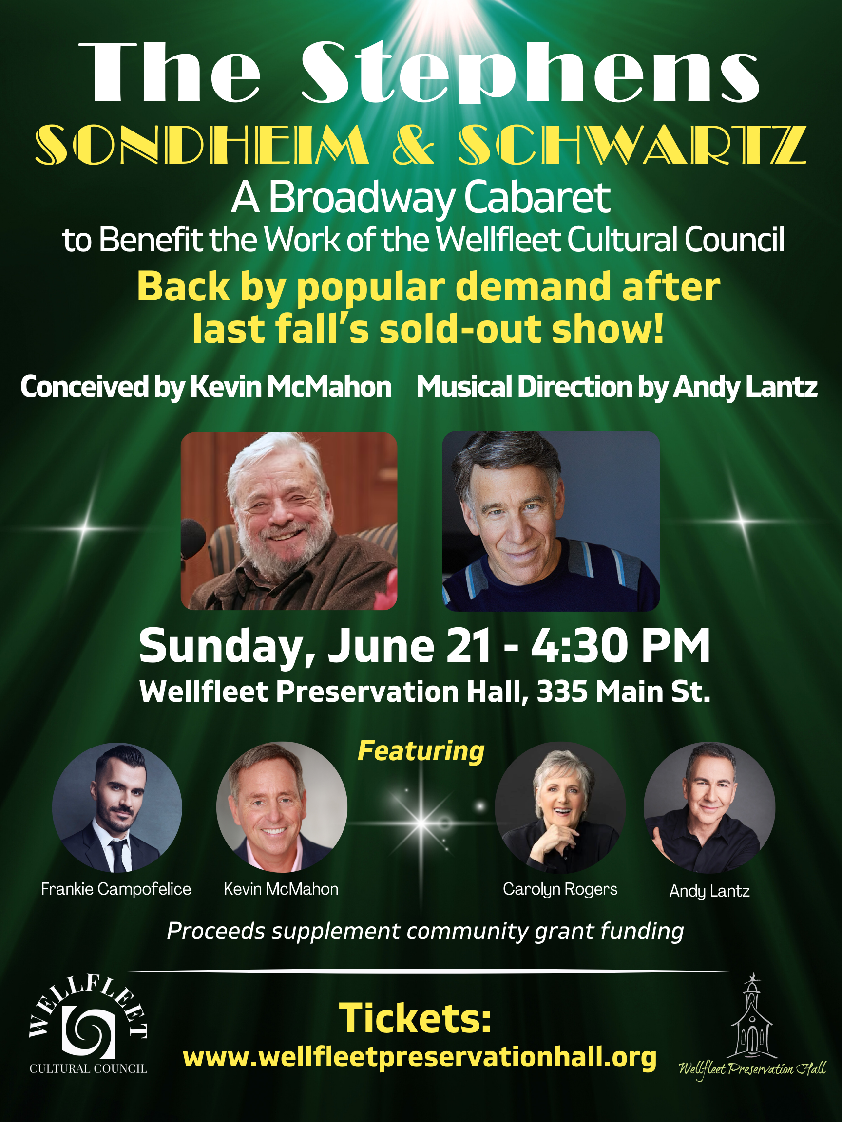 The Stephens - Sondheim &amp; Schwartz: A Broadway Cabaret