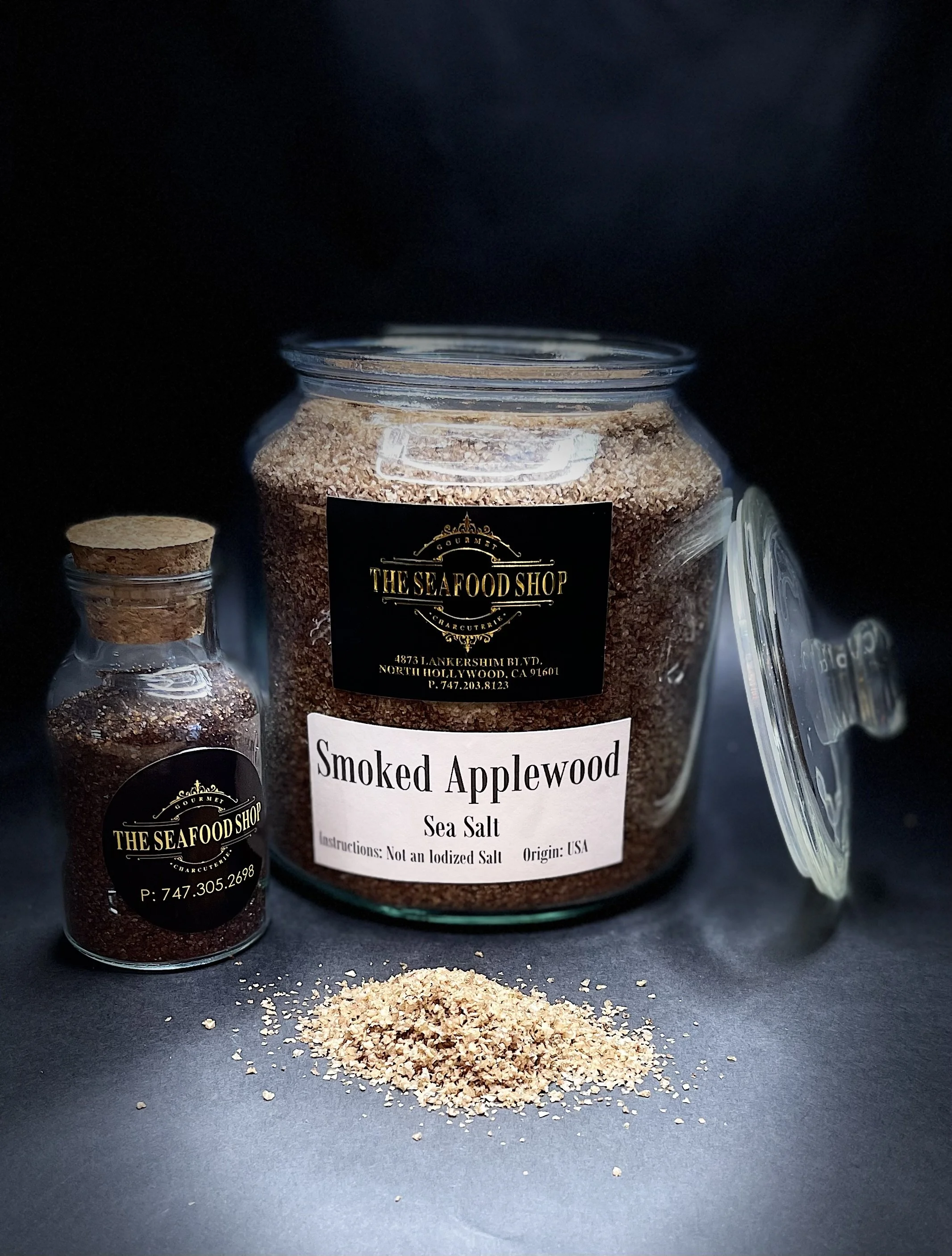 Smoked Applewood Sea Salt