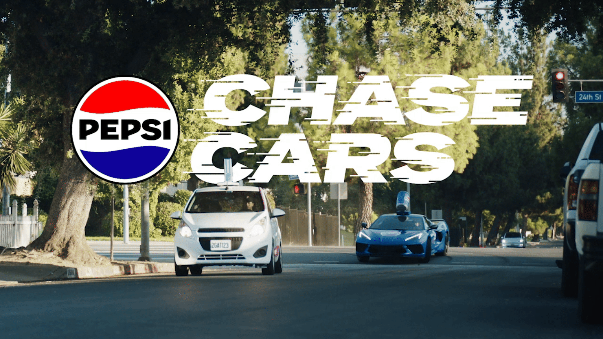 Pepsi Chase Cars