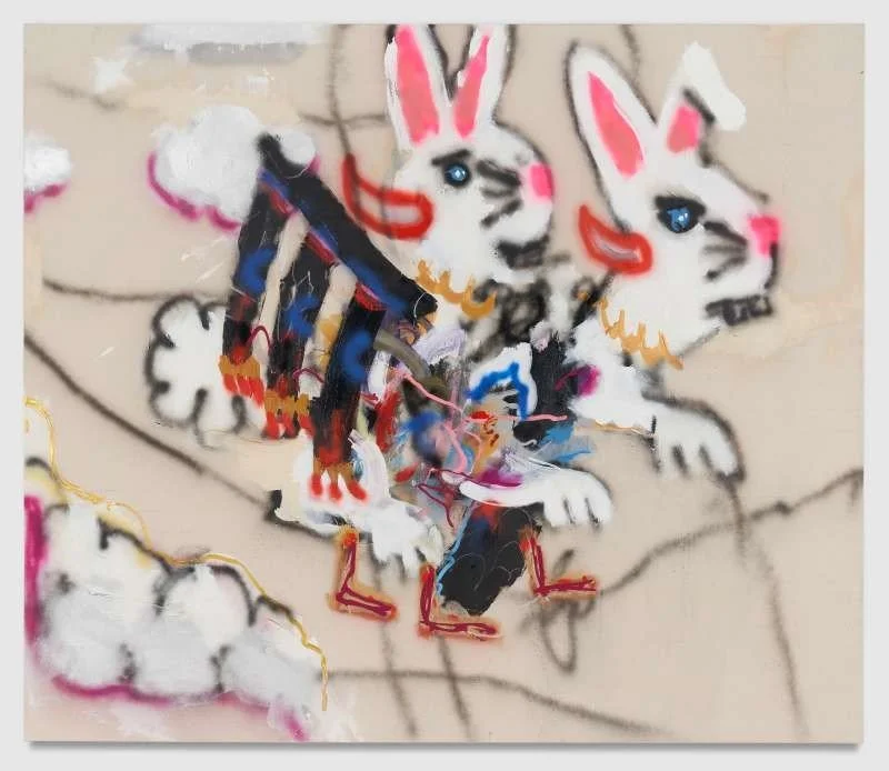  Robert Nava 
 
  Dream Fade Bunnies ,  2022  