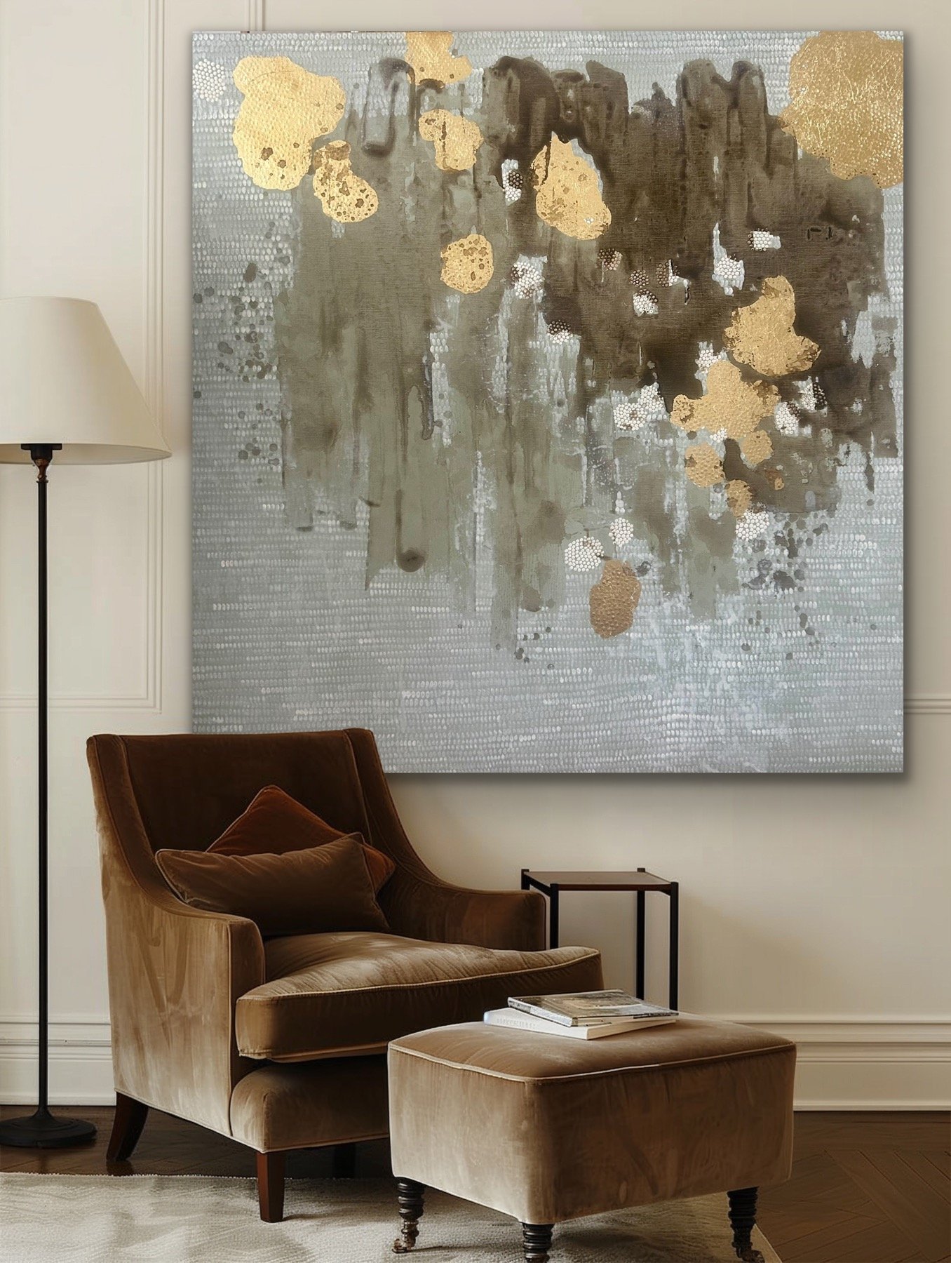 "Whispered Earth" 122 x 122cm