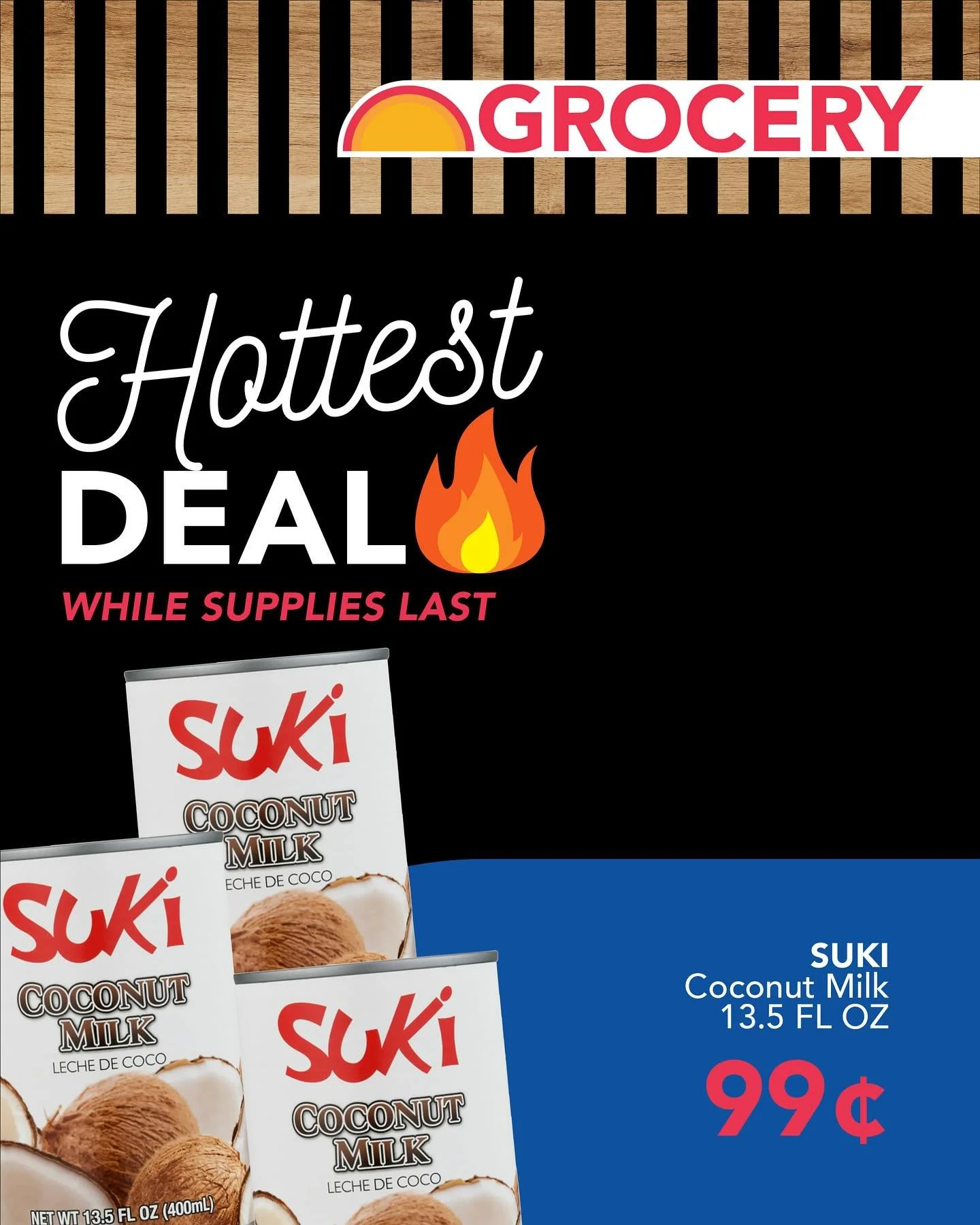 TASTY COCONUT MILK 🥥
Hey, check out this delicious Coconut Milk at an incredible deal! Don&rsquo;t miss out, grab some while it&rsquo;s still available!

🛒🛒🛒🛒🛒🛒🛒

DELICIOSA LECHE DE COCO 🥥
&iexcl;Oye, echa un vistazo a esta deliciosa leche d