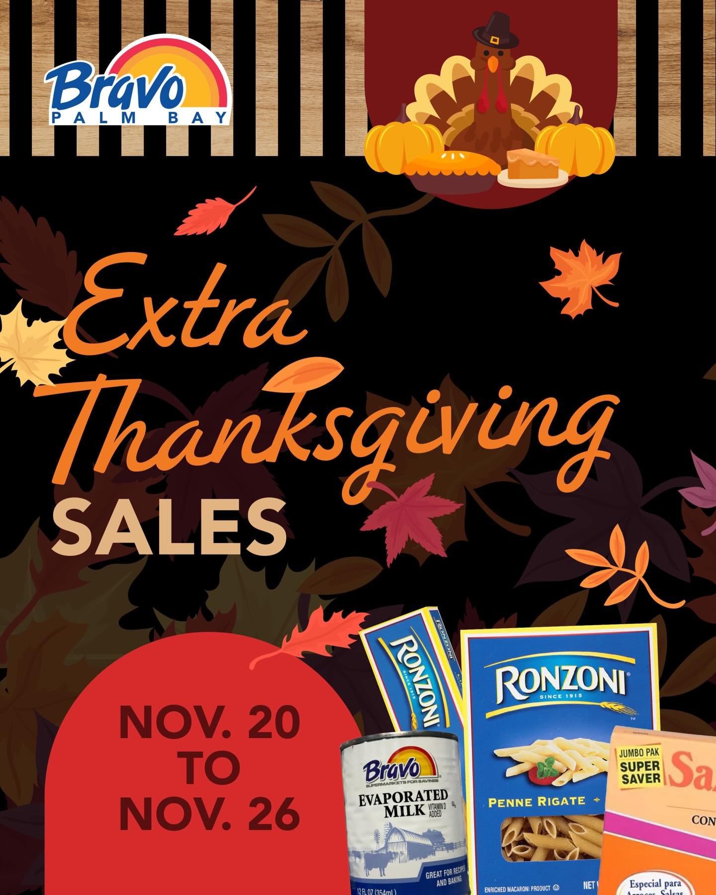 EXTRA THANKSGIVING SALES🍂🦃
Here are some extra goodies to make your Thanksgiving Dinner even more special!

🛒🛒🛒🛒🛒🛒🛒

EXTRA VENTAS DE ACCION DE GRACIAS 🍂🦃
&iexcl;Aqu&iacute; hay algunas golosinas adicionales para hacer que su cena de Acci&o