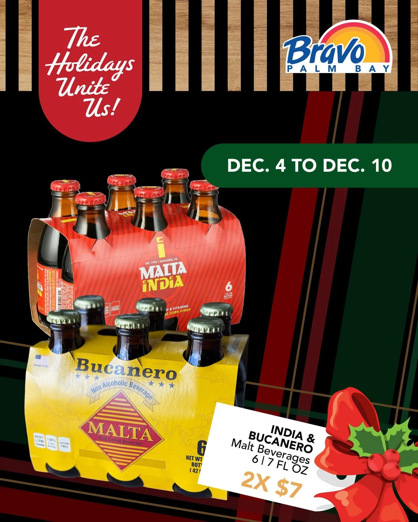 🎁 It&rsquo;s Beginning to Look Like Holidays!🎄
Here are some extra deals that bring back memories of home! Be sure to grab them before they&rsquo;re all gone.

🛒🛒🛒🛒🛒🛒🛒

🎁 &iexcl;Ya empieza a sentirse la Navidad! 🎄
&iexcl;Aqu&iacute; hay al