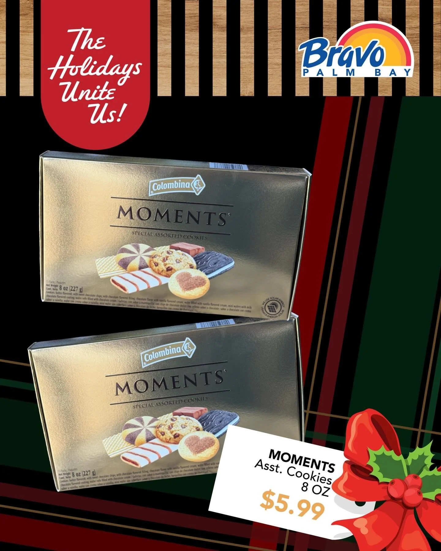 HOLIDAYS SWEETS 🍬🎄
It&rsquo;s time to gather some treats for your loved ones or treat yourself! Swing by our store to pick up your favorite fruitcake at a fantastic price!

🛒🛒🛒🛒🛒🛒🛒

DULCES DE NAVIDAD 🍬🎄
&iexcl;Es hora de reunir algunas gol