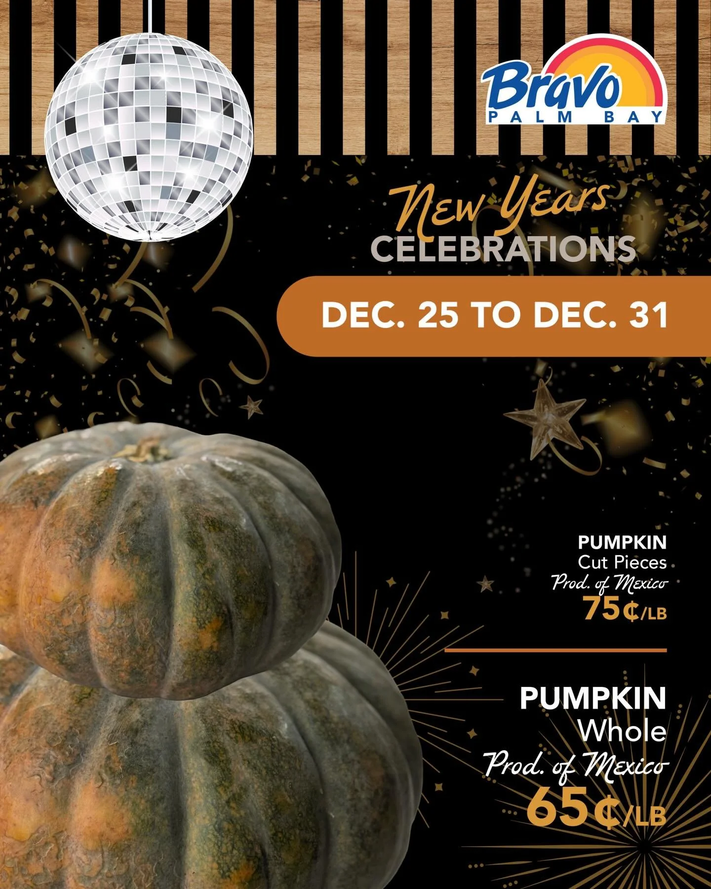 🎇 NEW YEARS CELEBRATIONS 🎆
It&rsquo;s time to celebrate with unbeatable prices nowhere to be found, pass by our store to grab yours before they are gone.

🛒🛒🛒🛒🛒🛒🛒

🎇 CELEBRACIONES DE A&Ntilde;O NUEVO 🎆
Es hora de celebrar con precios inmej