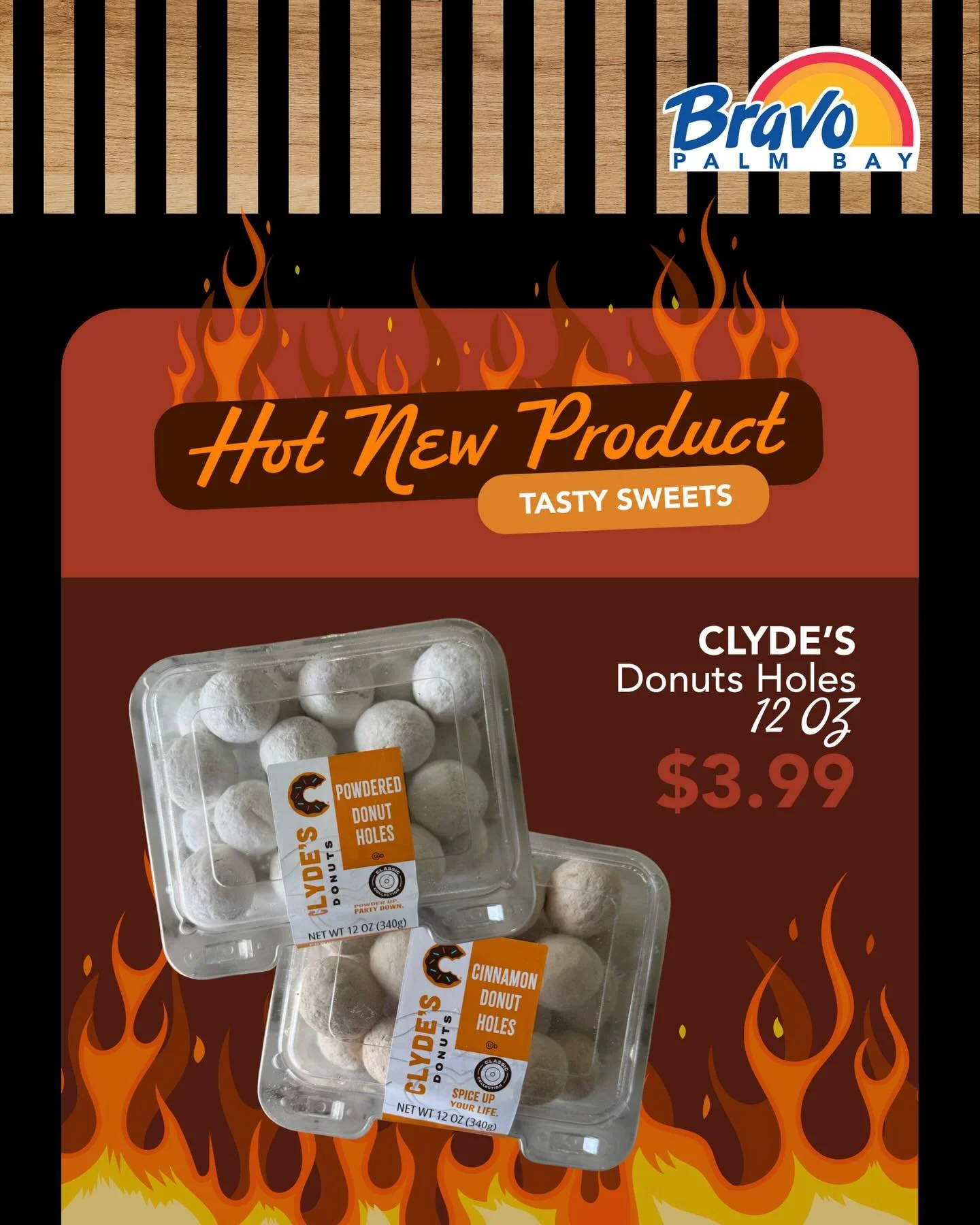 HOT NEW PRODUCT 🔥
Get ready to indulge in some delightful new treats! We&rsquo;ve got fresh donuts holes that are sure to take your snacking to the next level.

📍2517 Palm Bay Road NE, Palm Bay FL
☎️ (321) 837-1112

🛒🛒🛒🛒🛒🛒🛒

NUEVO PRODUCTO C