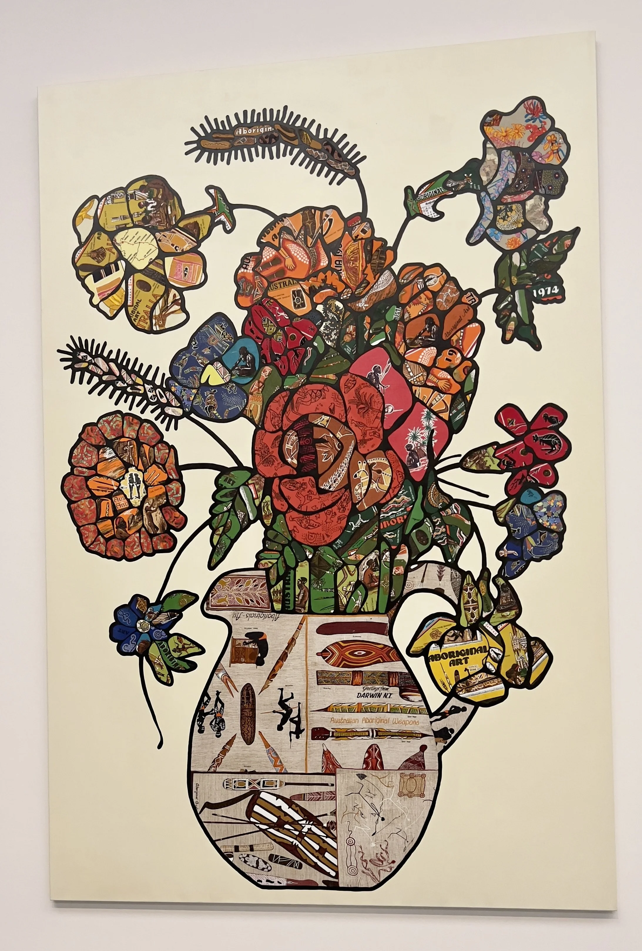 Australian Flowers in Jug, 1991