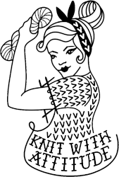 Book signing, Knit with Attitude