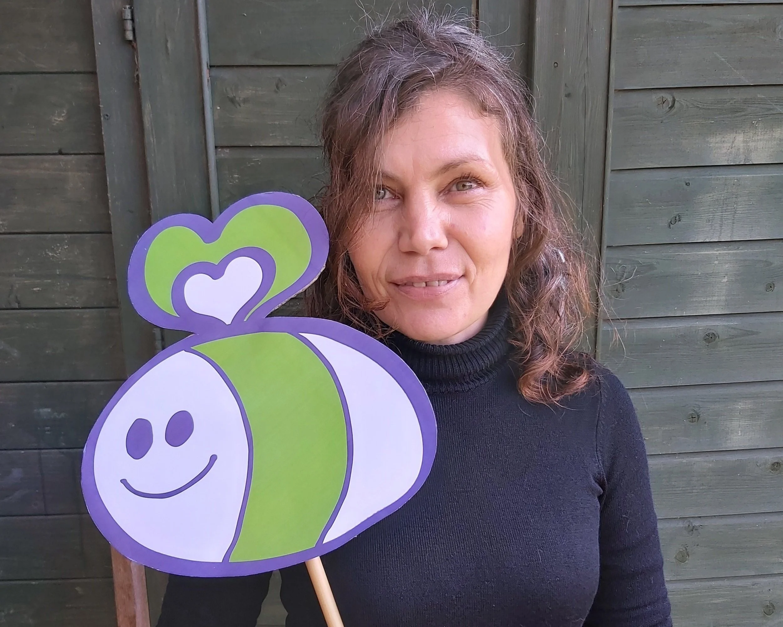 Cathryn with GL11 Bee