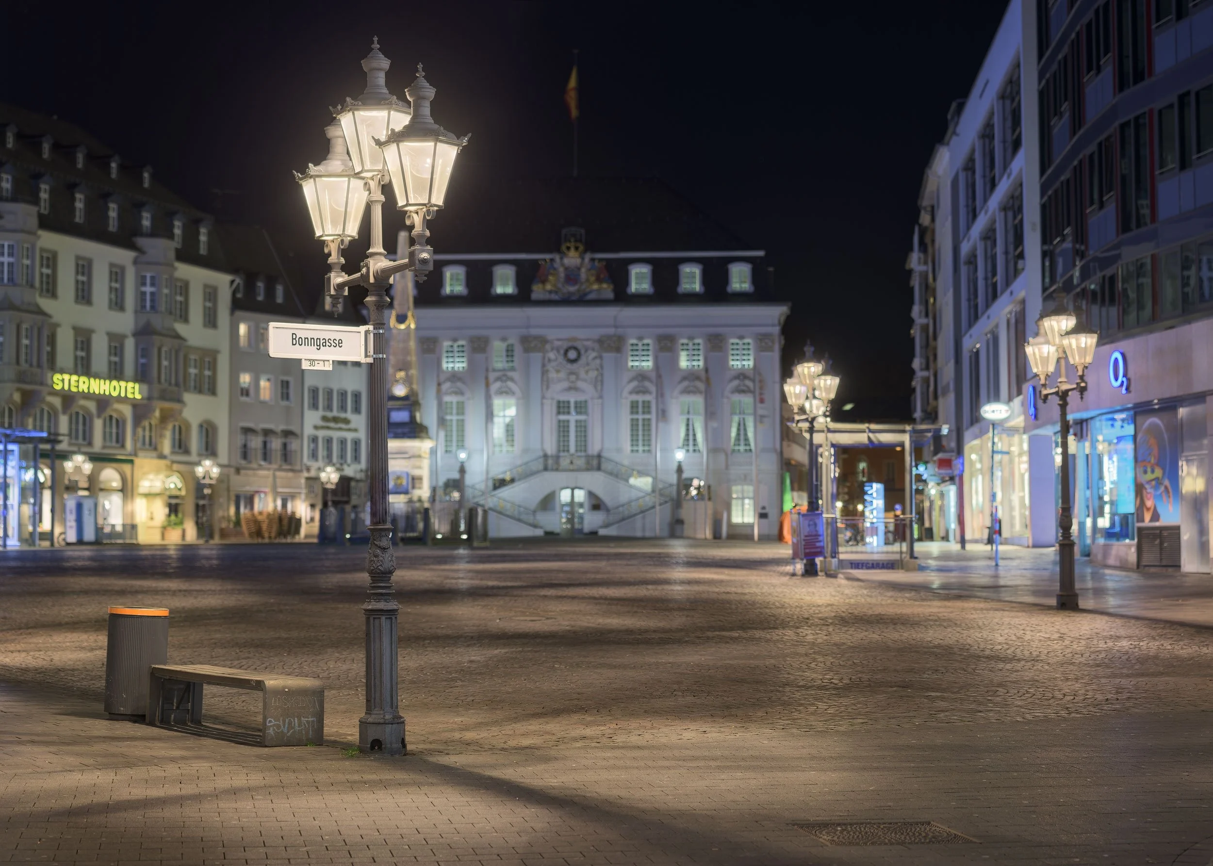 leerer Marktplatz | Bonn