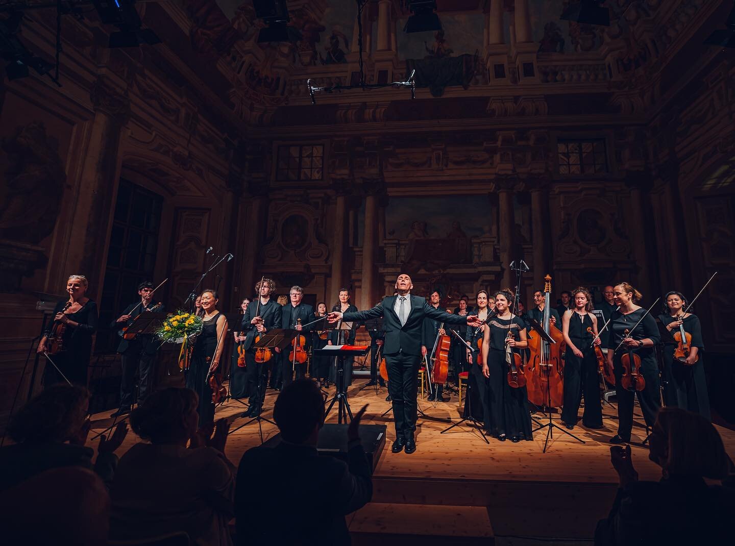 @haydnphil w/ @onofri.enrico im Schloss Petronell f&uuml;r die Haydn Region N&Ouml; 🎻🎼