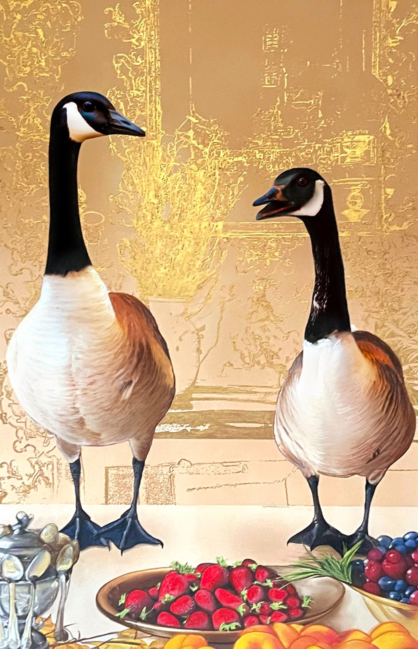Geese, 18"x36"