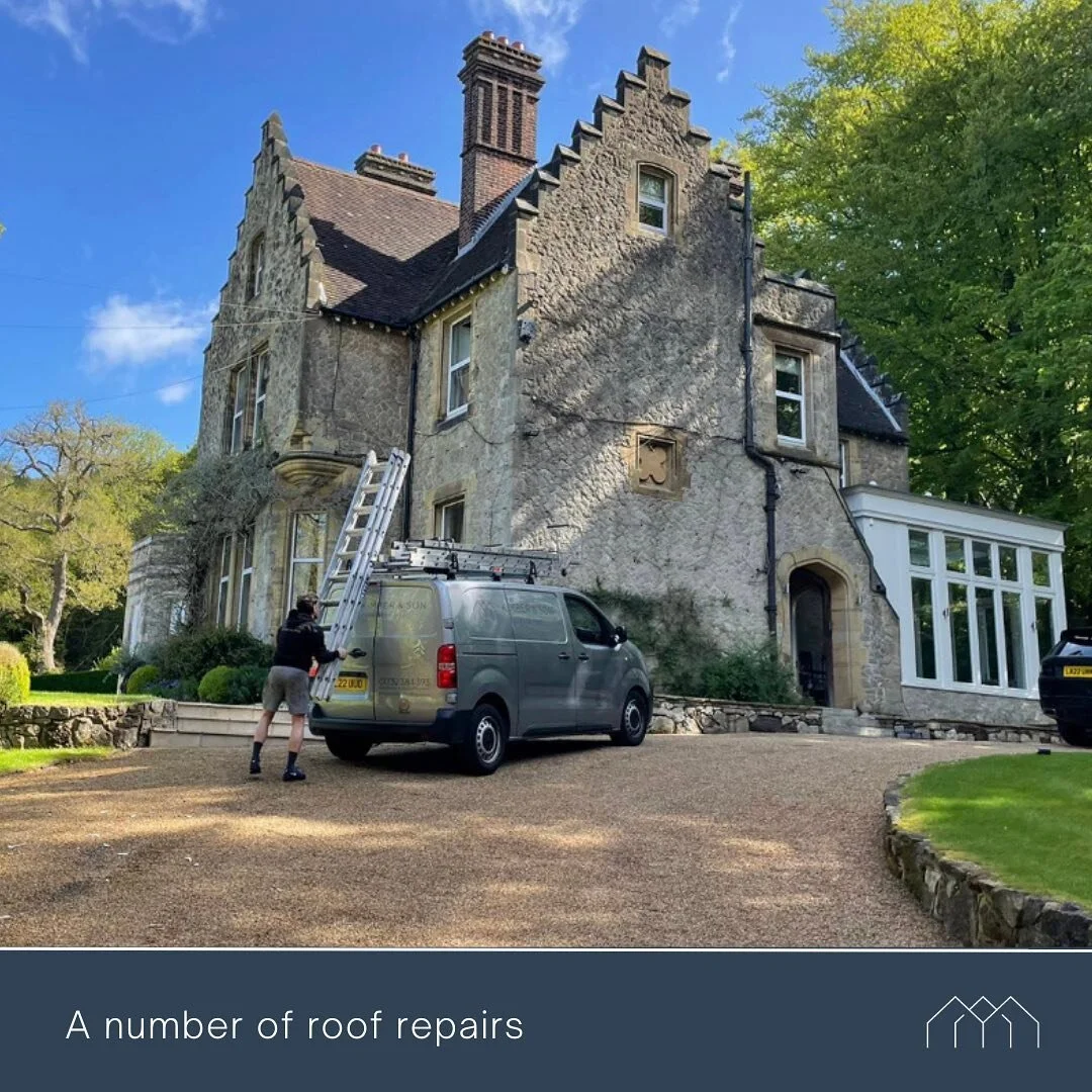 A beautiful property that required a number of different roofing repairs. At Kimber and Son Roofing Ltd, our fully qualified and experience team offer high quality roof repairs to both commercial and domestic customers.

Roof repairs can be anything 