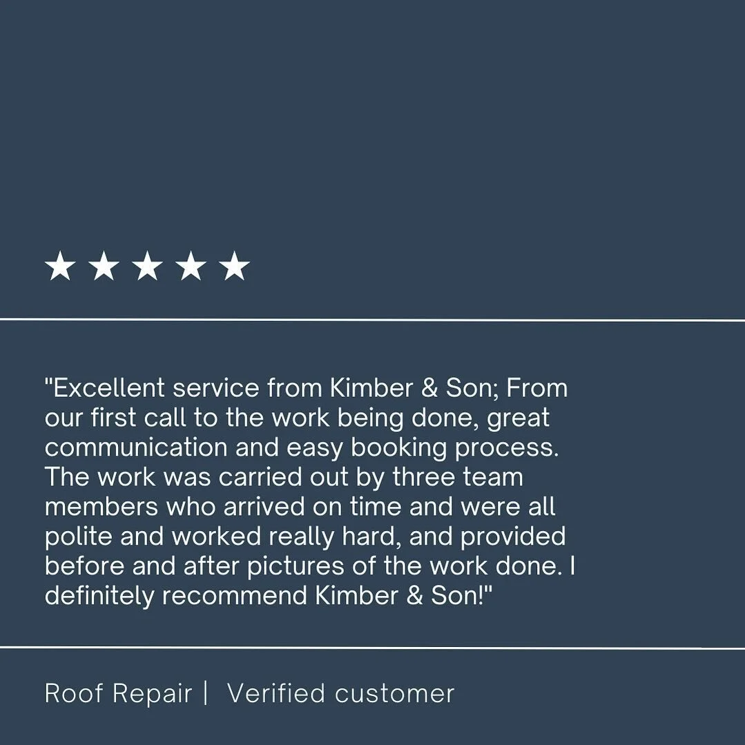 Here at Kimber and Son Roofing we understand it can sometimes be daunting and overwhelming when you require large roofing works. We endeavour to make the process as smooth as possible for all our clients and provide updates and support throughout the