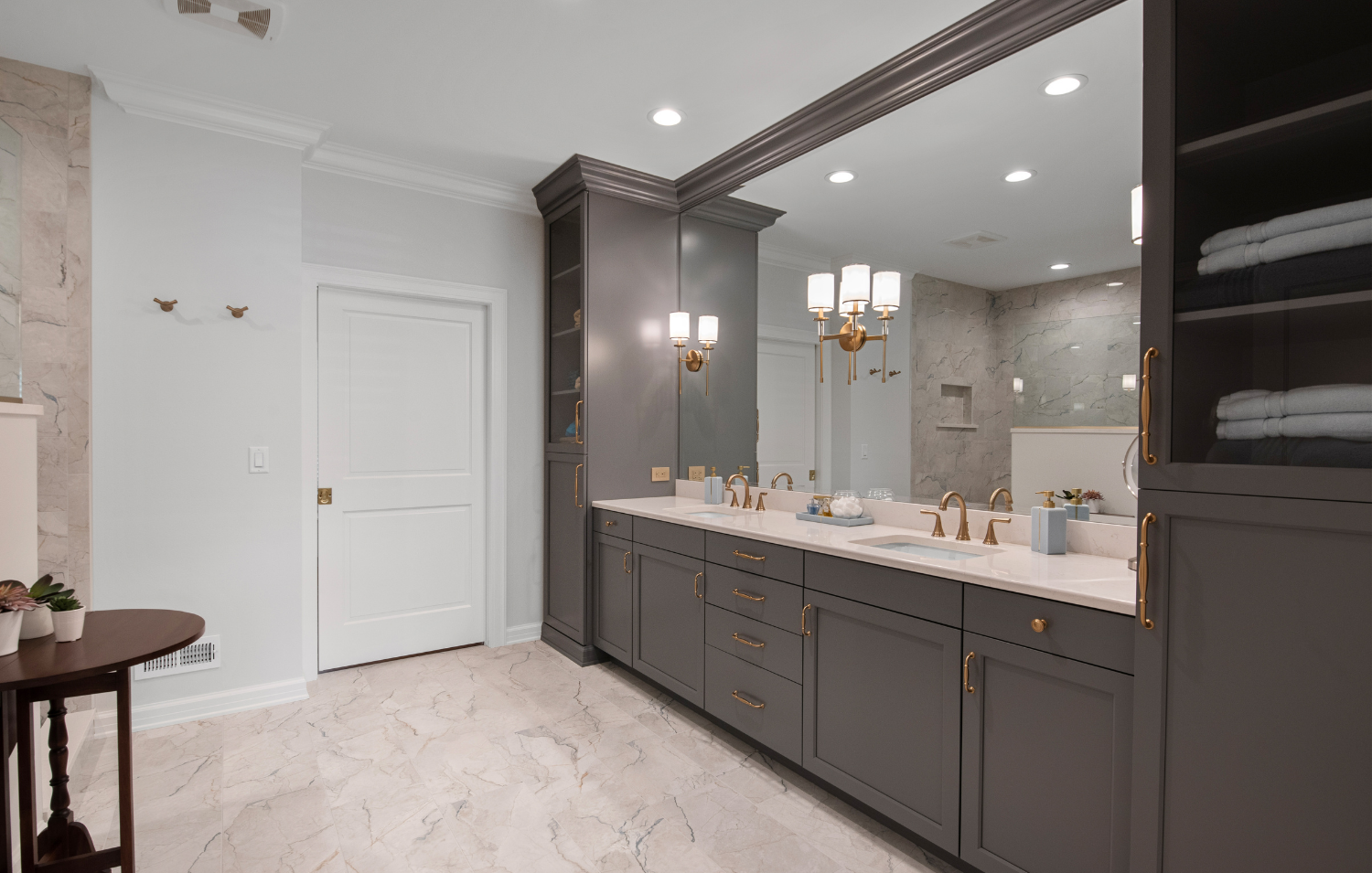 Bathroom Remodel With Storage