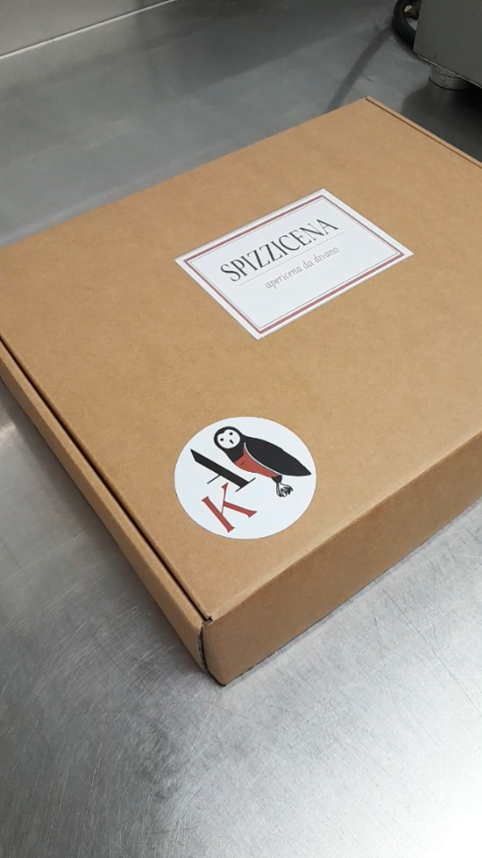 Spizzicena confezionata, box apericena da asporto a Bra di Allocco’s Kitchen