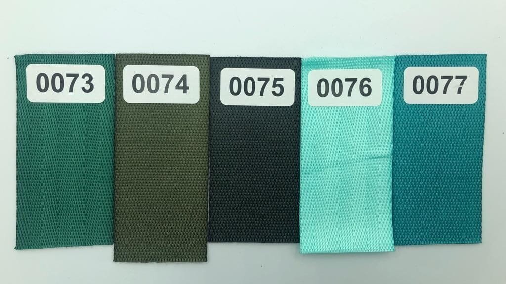 Seat Belt Webbing Replacement Colors
