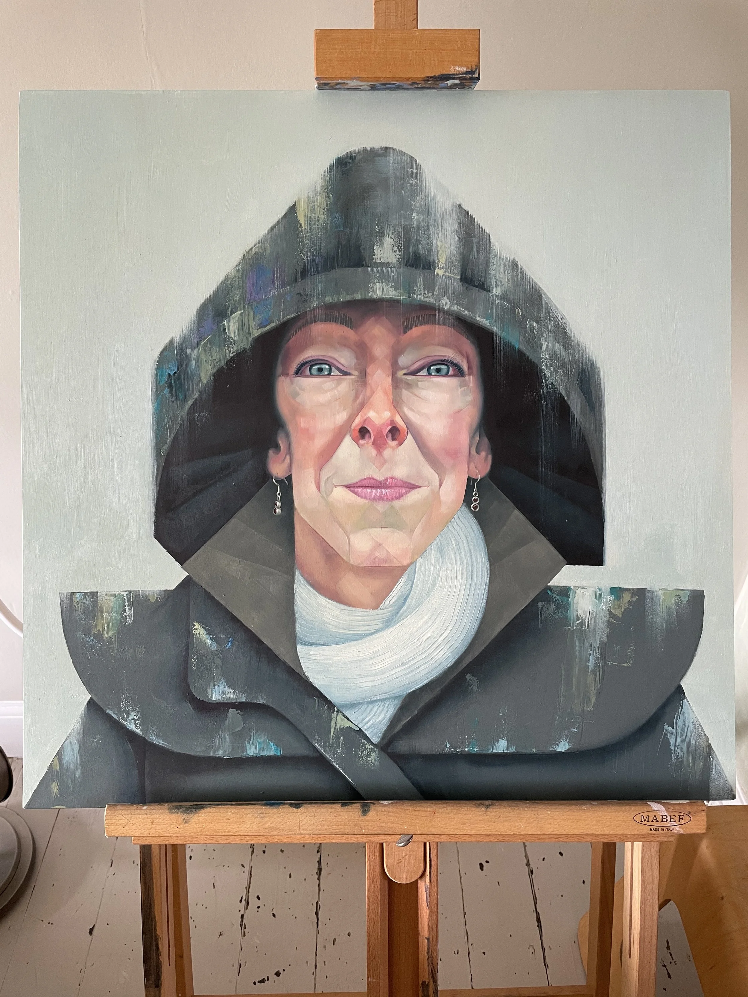 Self portrait original. — Mark Oliver