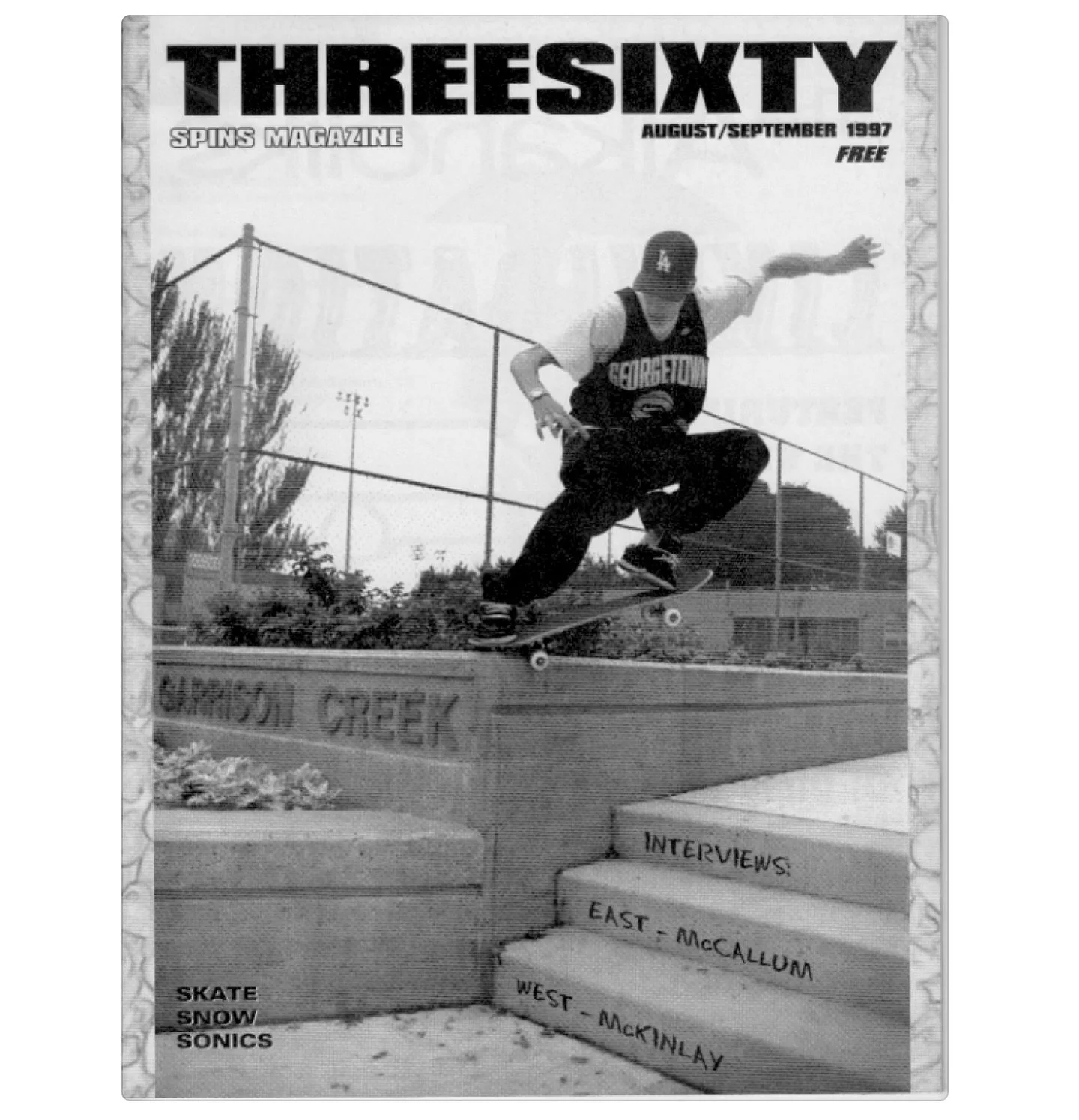 For anyone who remembers 360 Spins Magazine from the 90s, 2025 marks the 30th anniversary of the launch of my passion project in 1995.

ThreeSixtySpins was a skateboarding, snowboarding and sonics mag that grew from a scrappy little newsletter into s