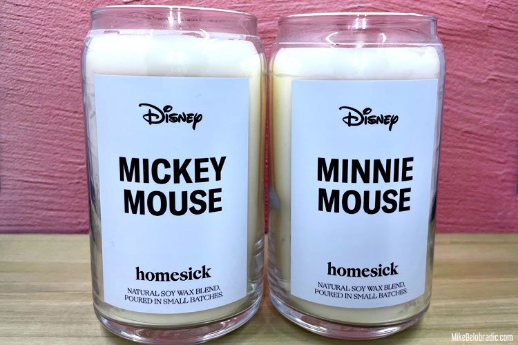  Homesick Disney Minnie Mouse Scented Candle - Scents of  Magnolia Petals, Cyclamen, Sandalwood, 13.75 Oz, 60-80 Hour Burn, Disney  Inspired Candle/Gift, Disney Home Decor, Relaxing Aromatherapy Candle :  Home & Kitchen