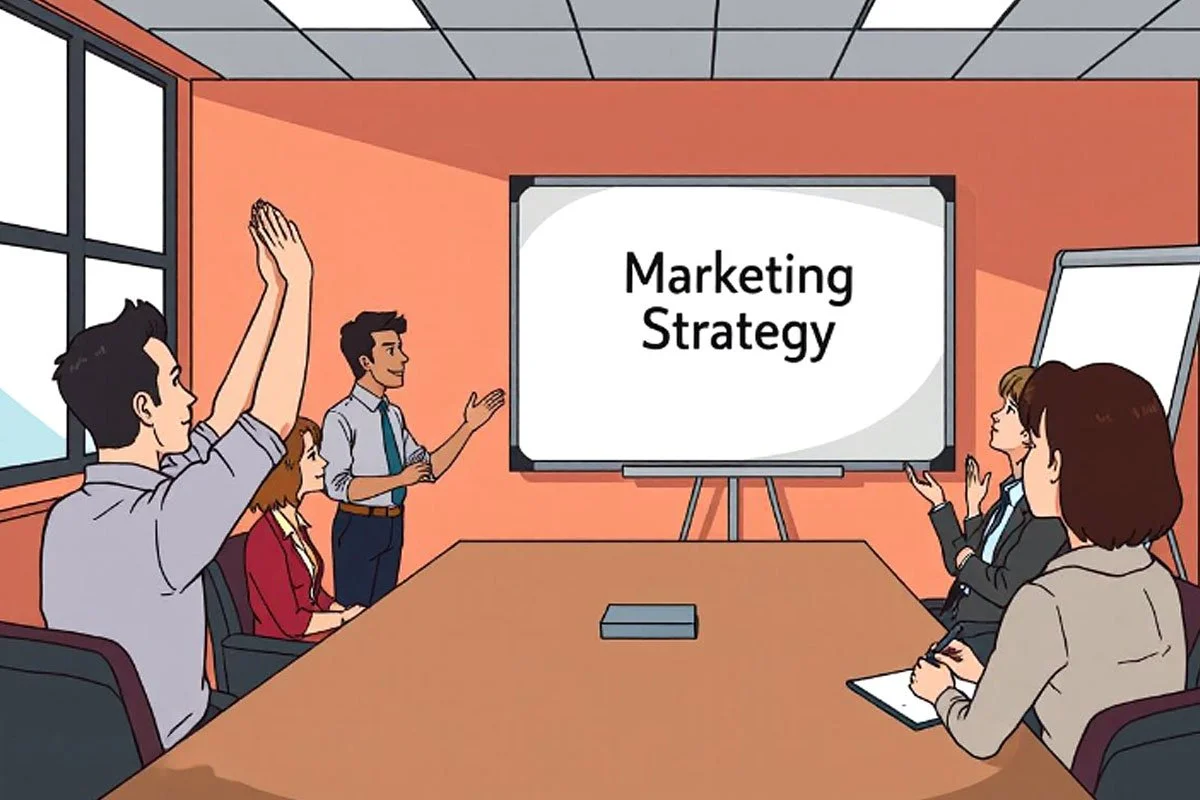 B2B Tech startup marketing strategy.