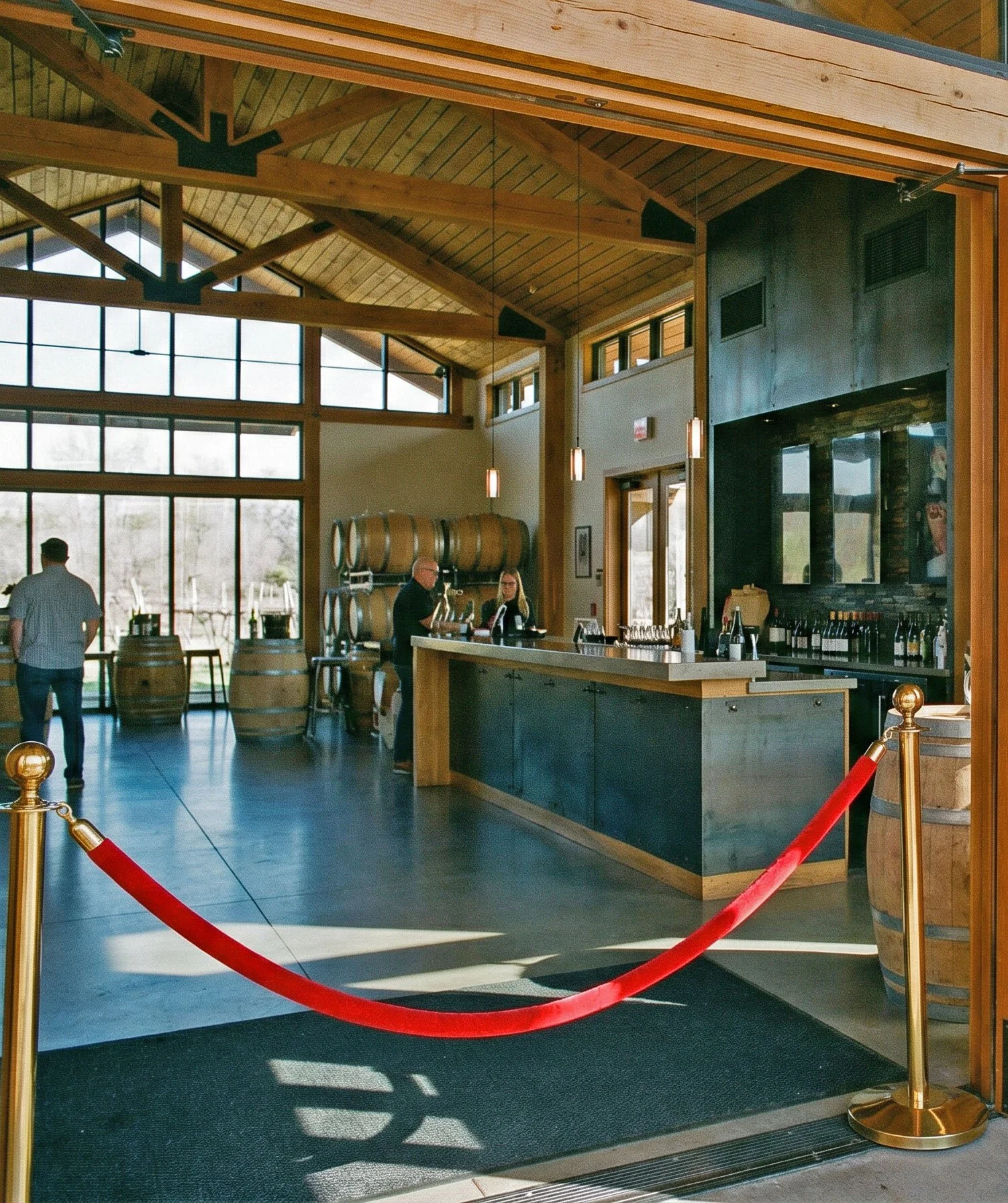 Winery tasting room.