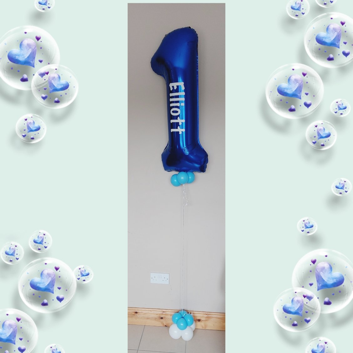 ITEM #60
€12.50 per number balloon.
Personalised number balloon.
