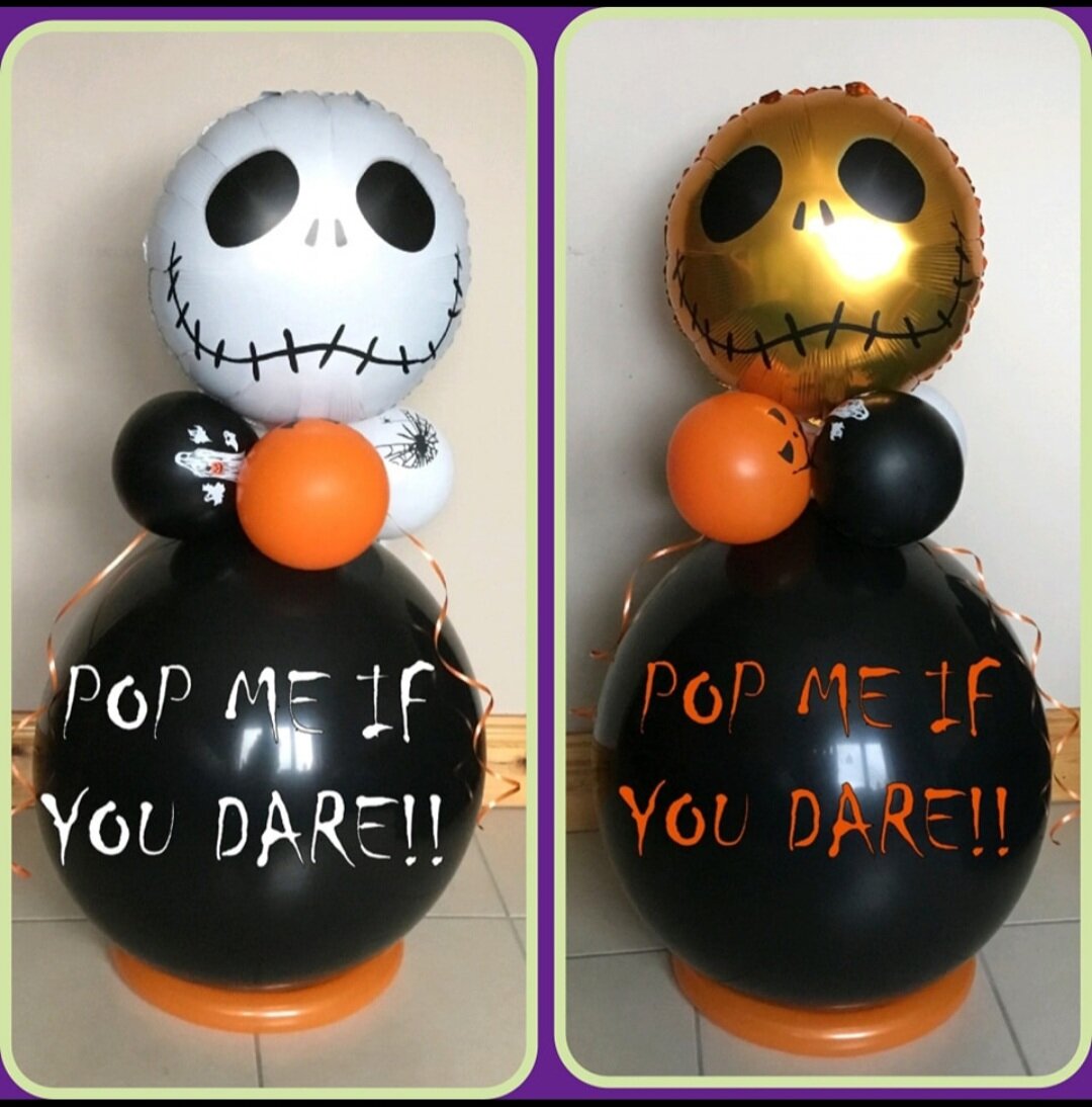 ITEM #7
€30 each
Halloween balloon piñatas filled with sweets.