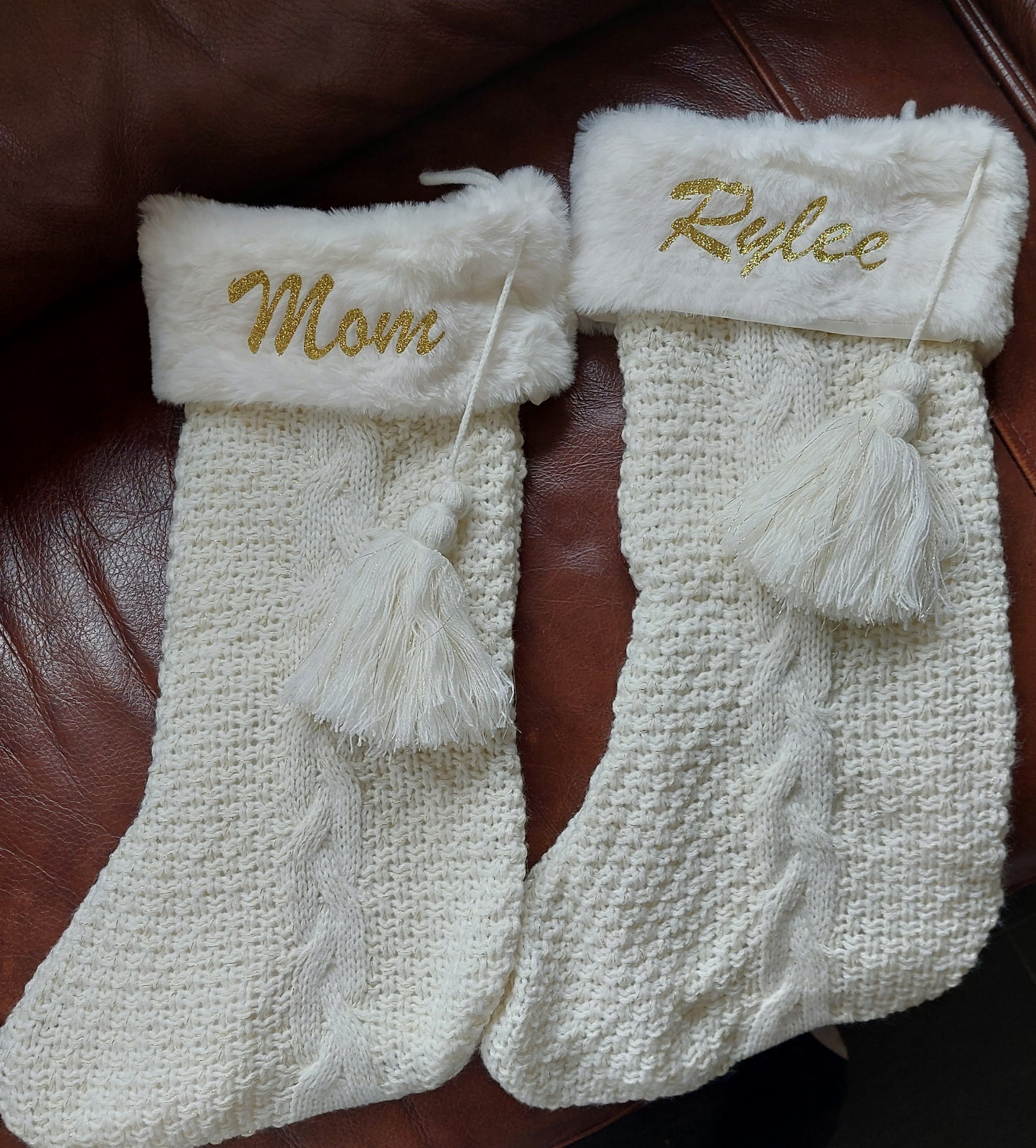 ITEM #46
€22 each
Personalised Aran knitted stocking