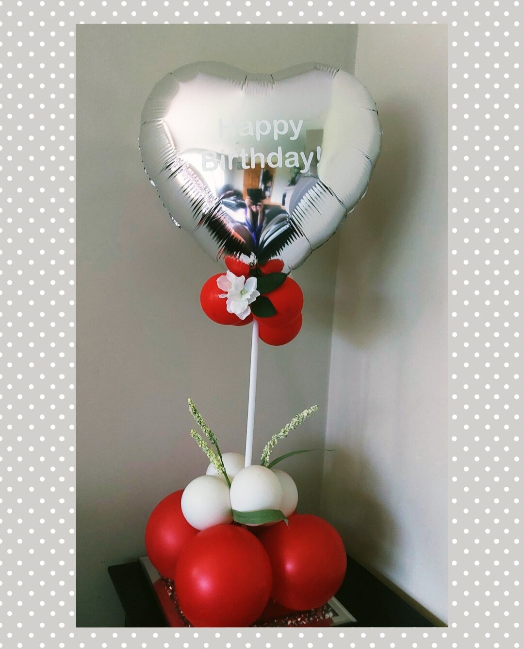 ITEM #140
€26
Personalised table display with roses.