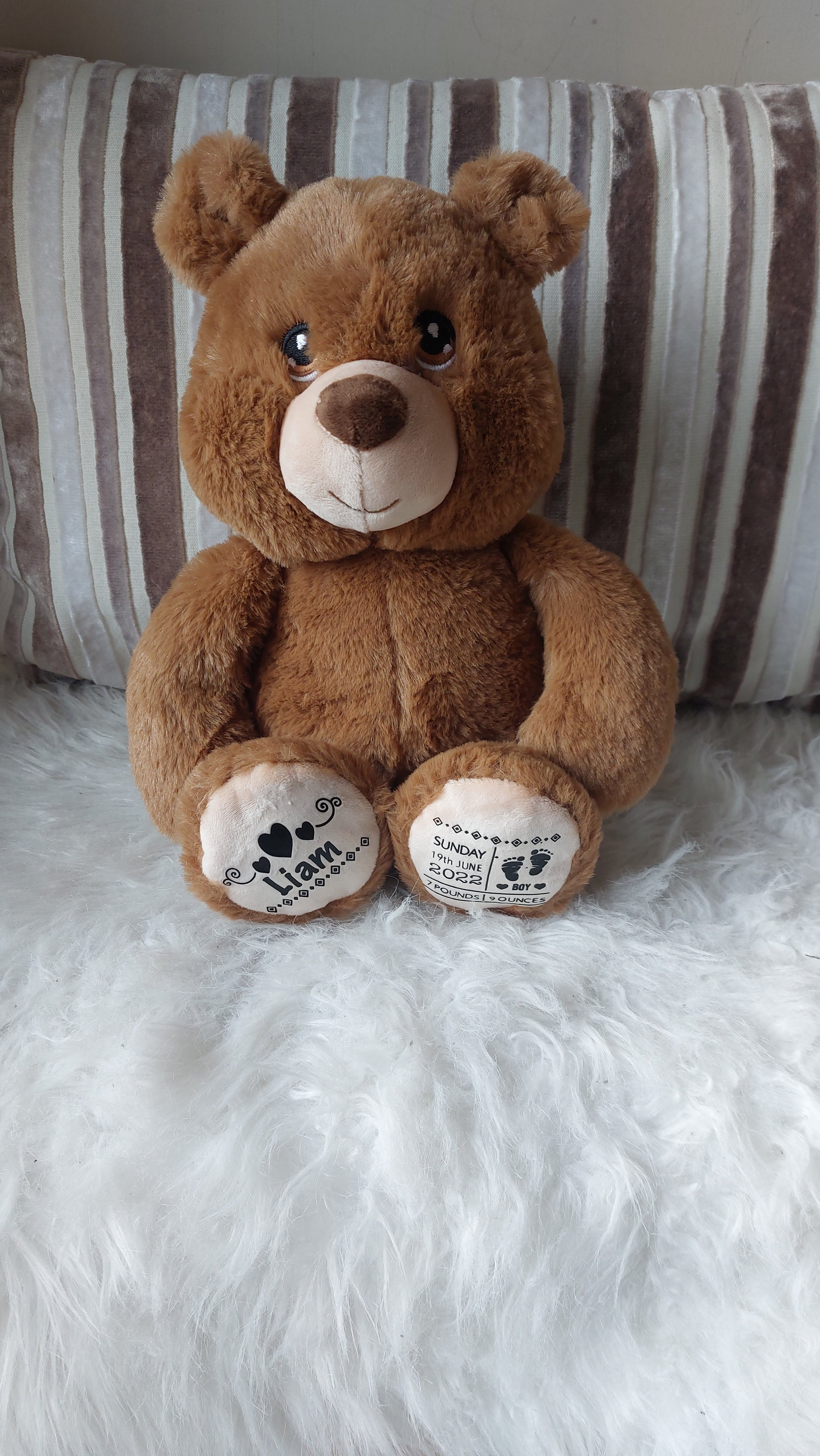 ITEM #83
€24
Personalised bear teddy.