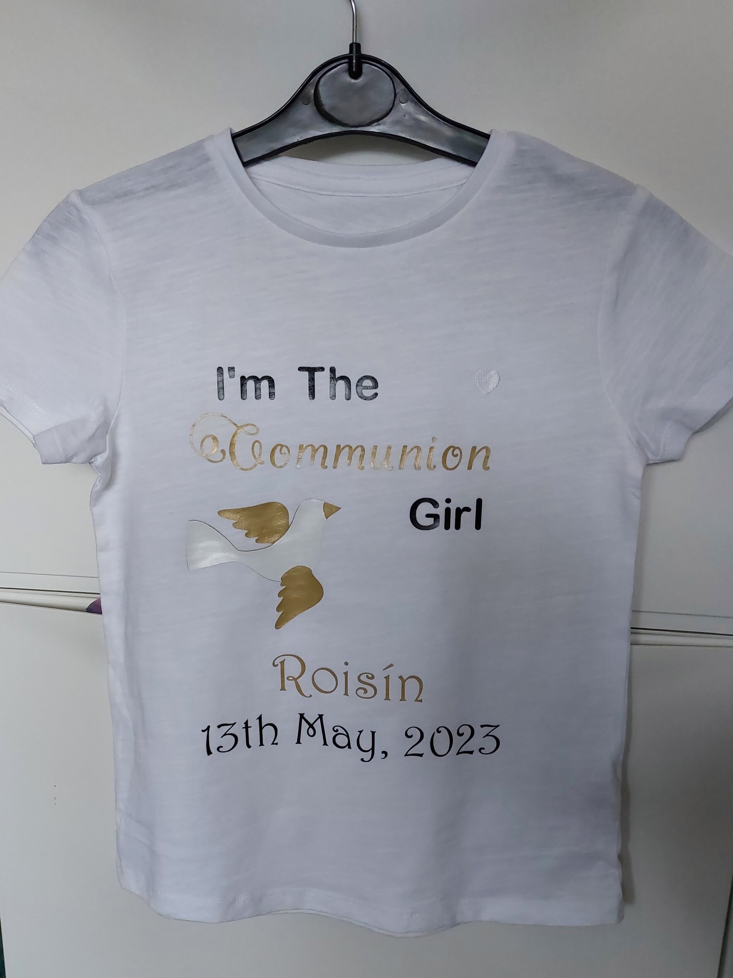 ITEM #11
€16
Personalised Communion t-shirt.