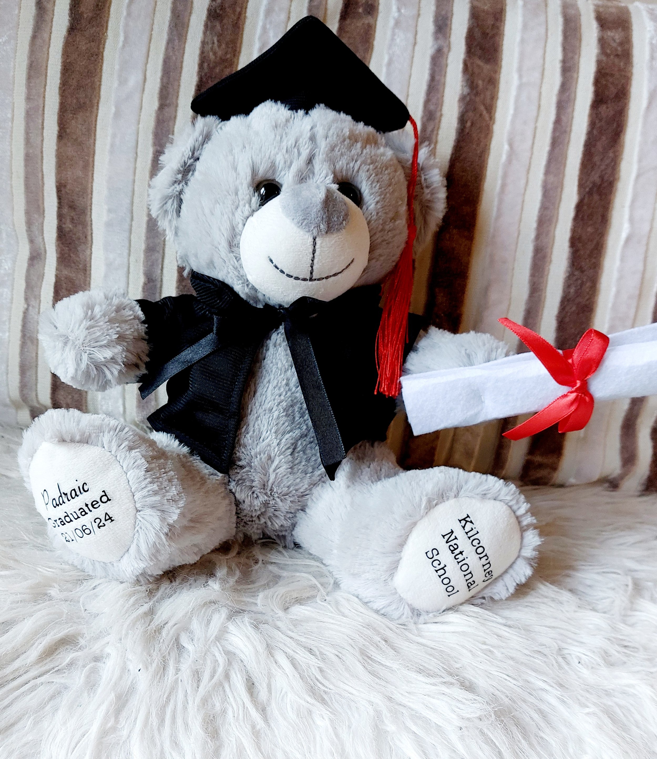 ITEM #6
€20
Personalised graduation bear.