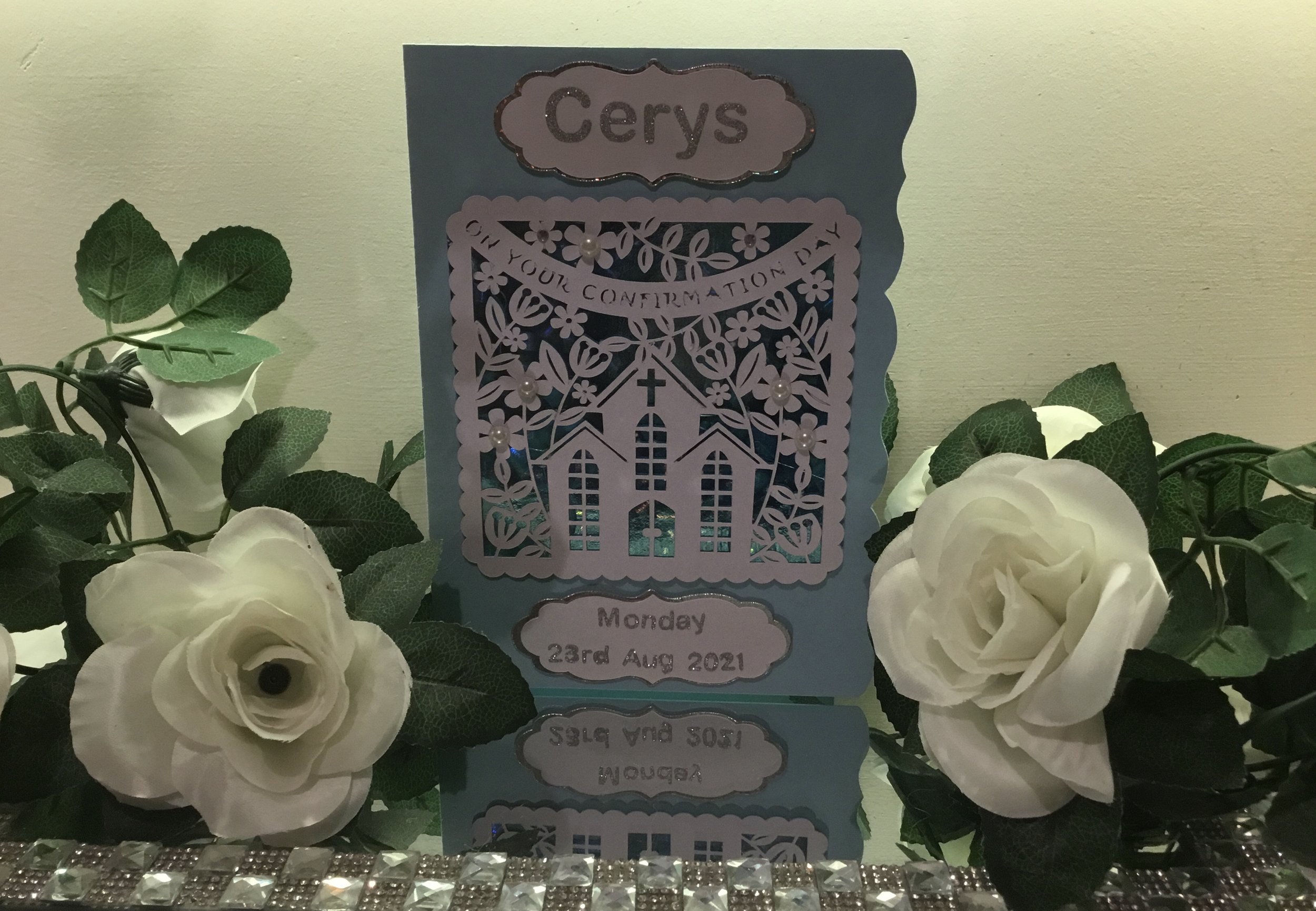 ITEM #2
€8.50
Personalised First Holy Communion card. (Blue)