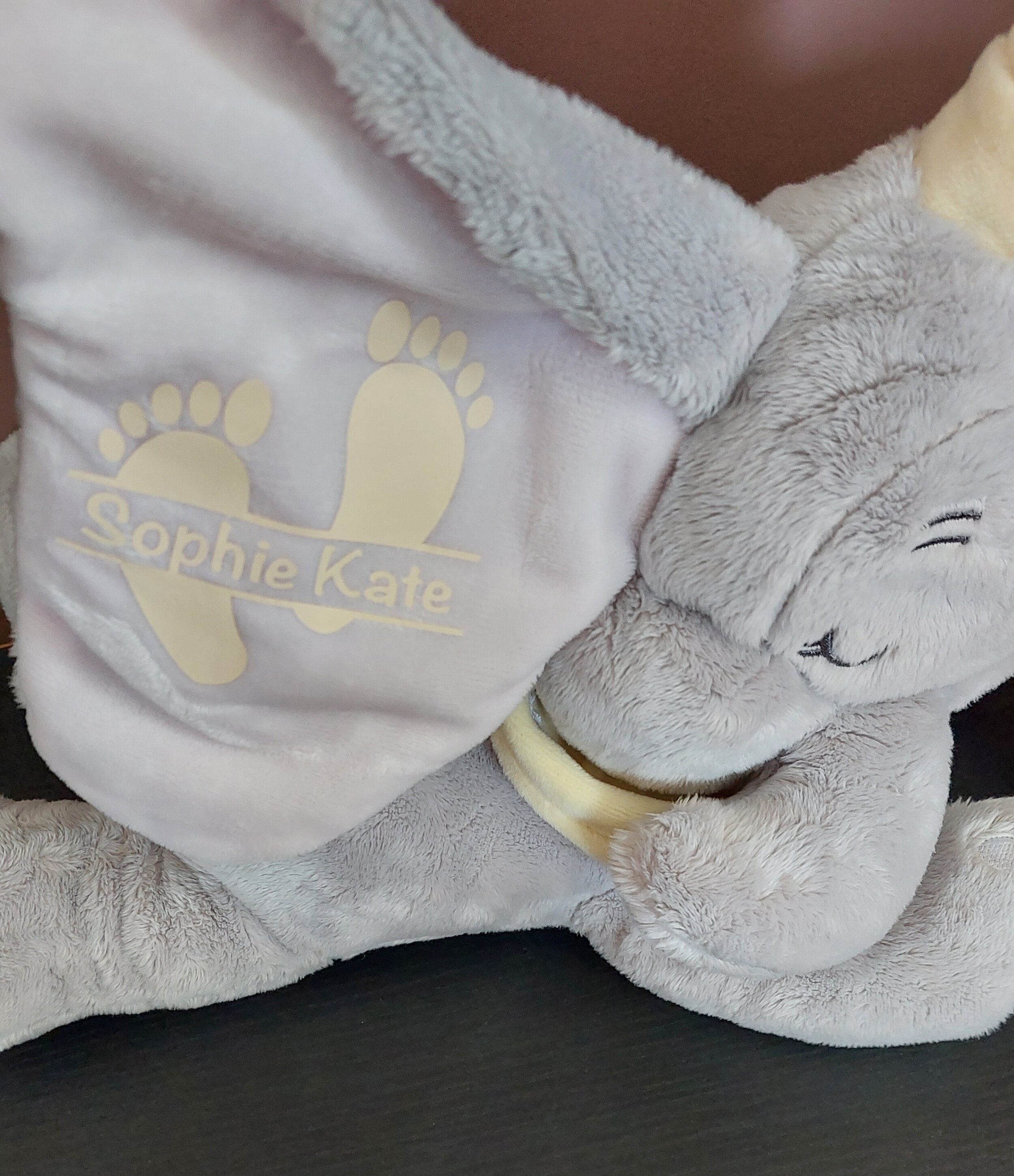 ITEM #60
€24
Personalised dumbo the elephant teddy.
