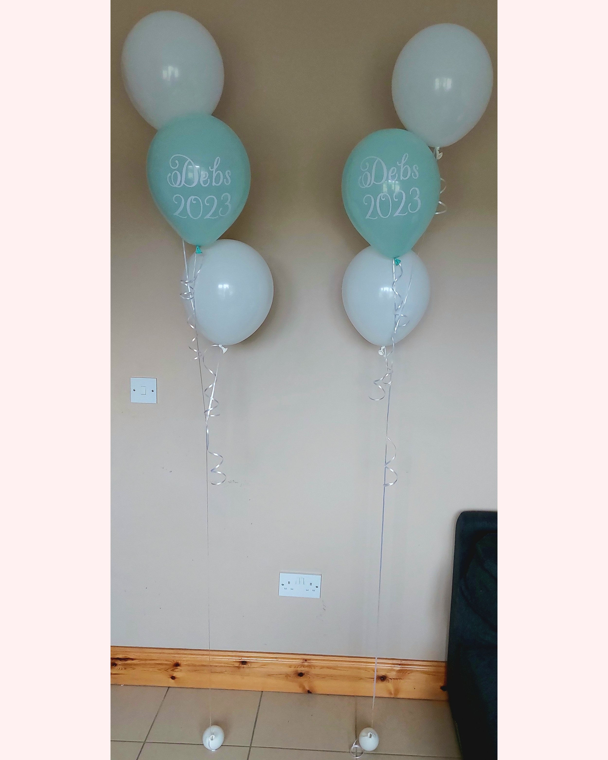 ITEM #9
€10 each
Debs balloon bunches.