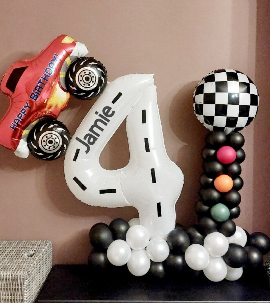 ITEM #55
€50
A car inspired balloon display. (personalised)