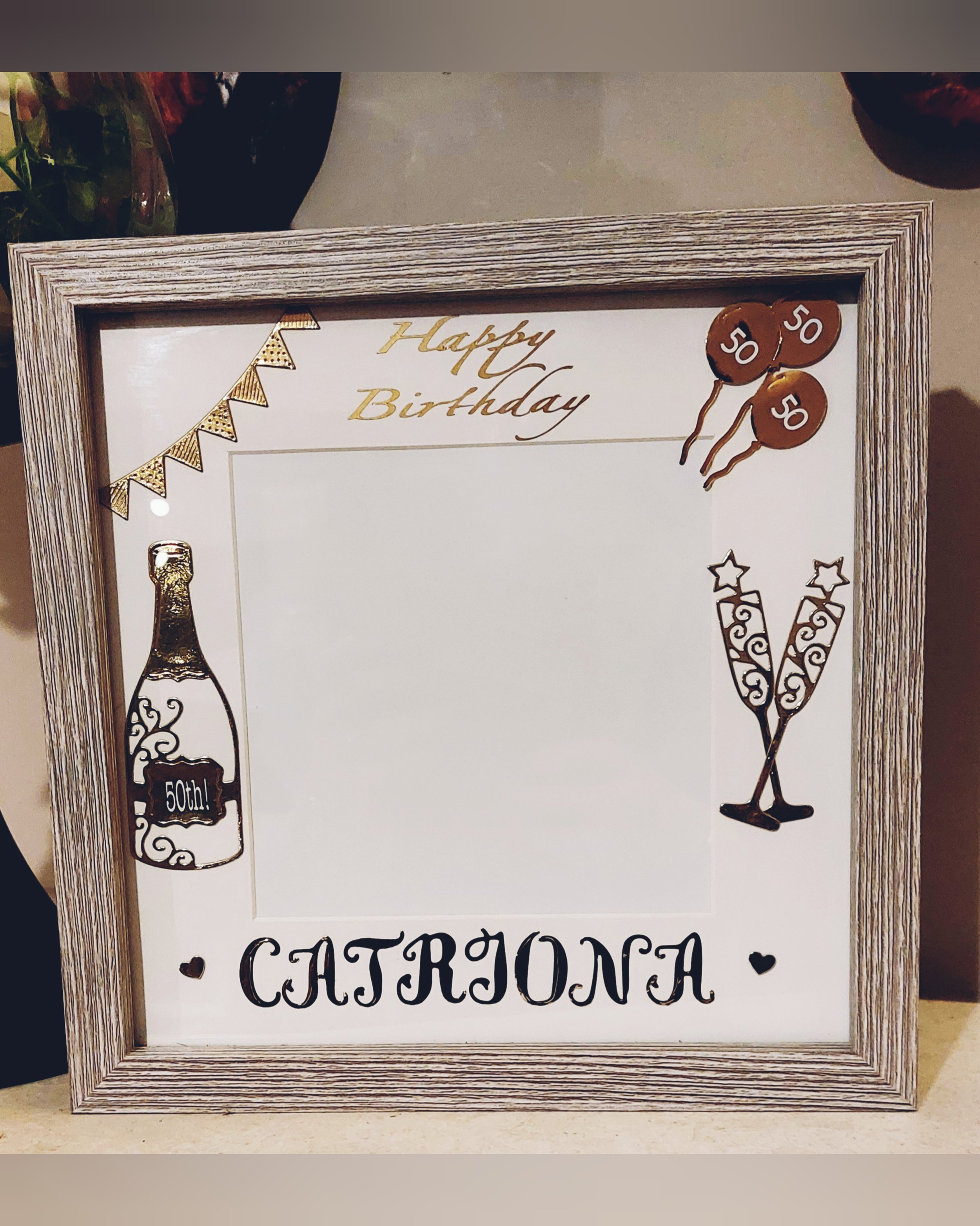 ITEM #117
€22
Personalised birthday frame.
