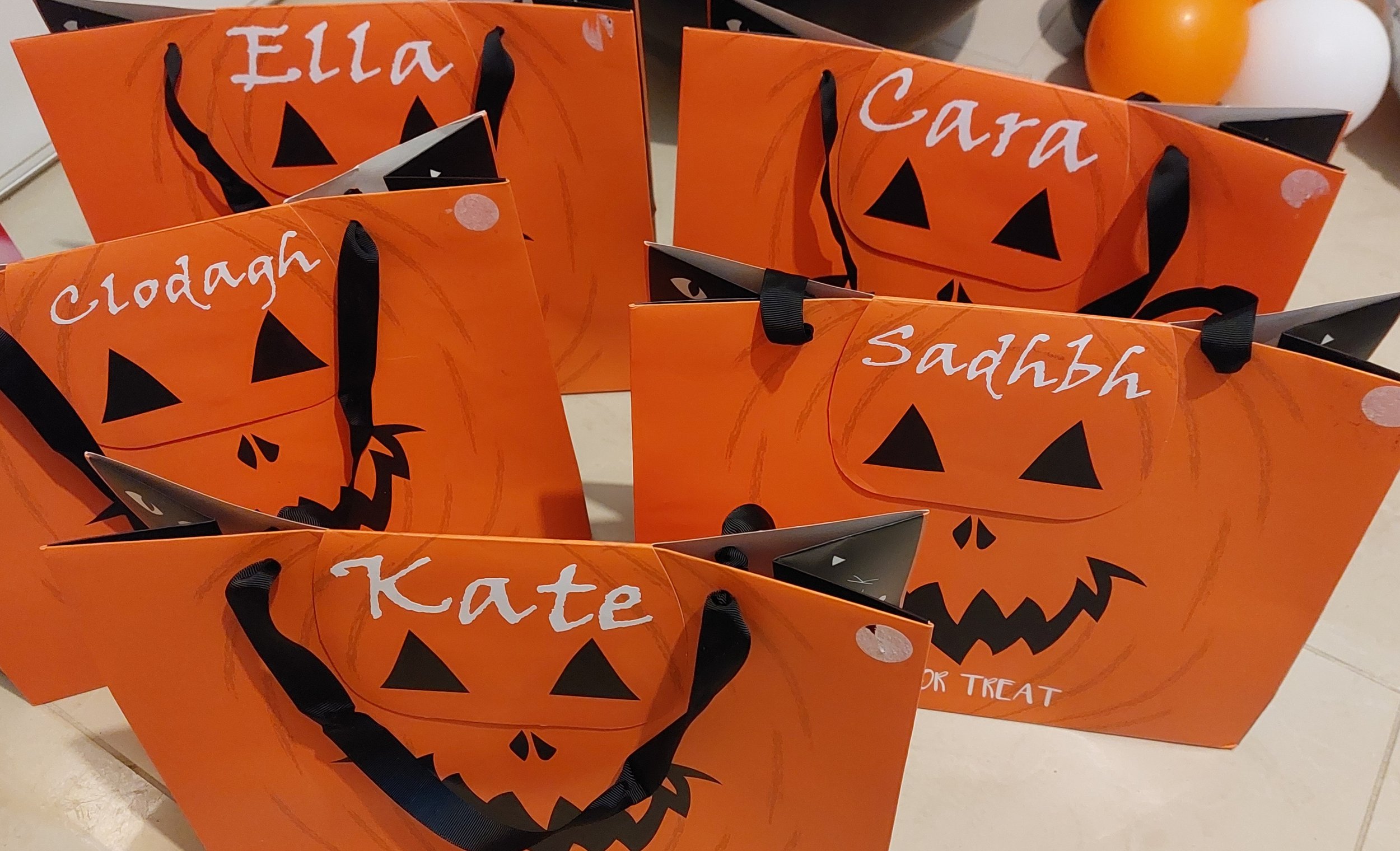 ITEM #8
€10
Personalised Halloween bags