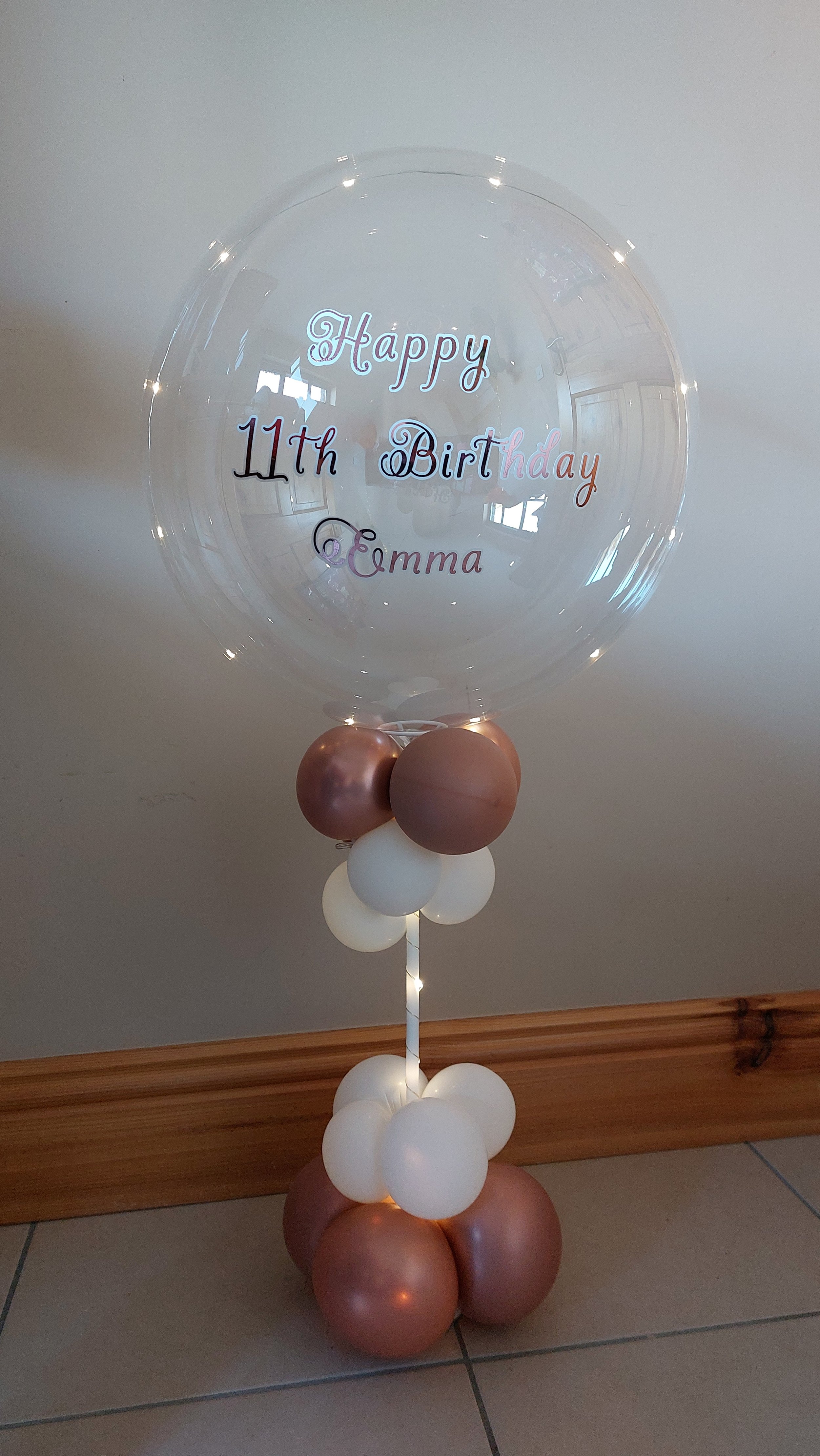 ITEM #17
€26
Personalised light up bubble balloon.