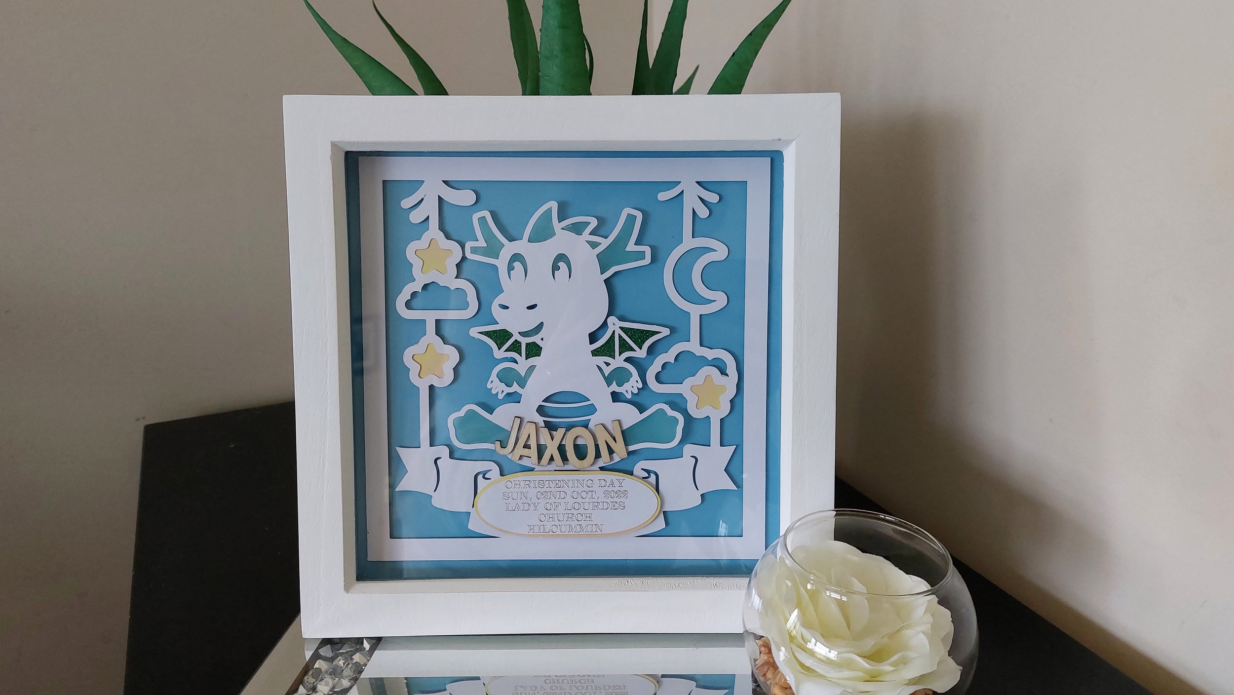 ITEM #78
€24
Customizable frame with baby details.