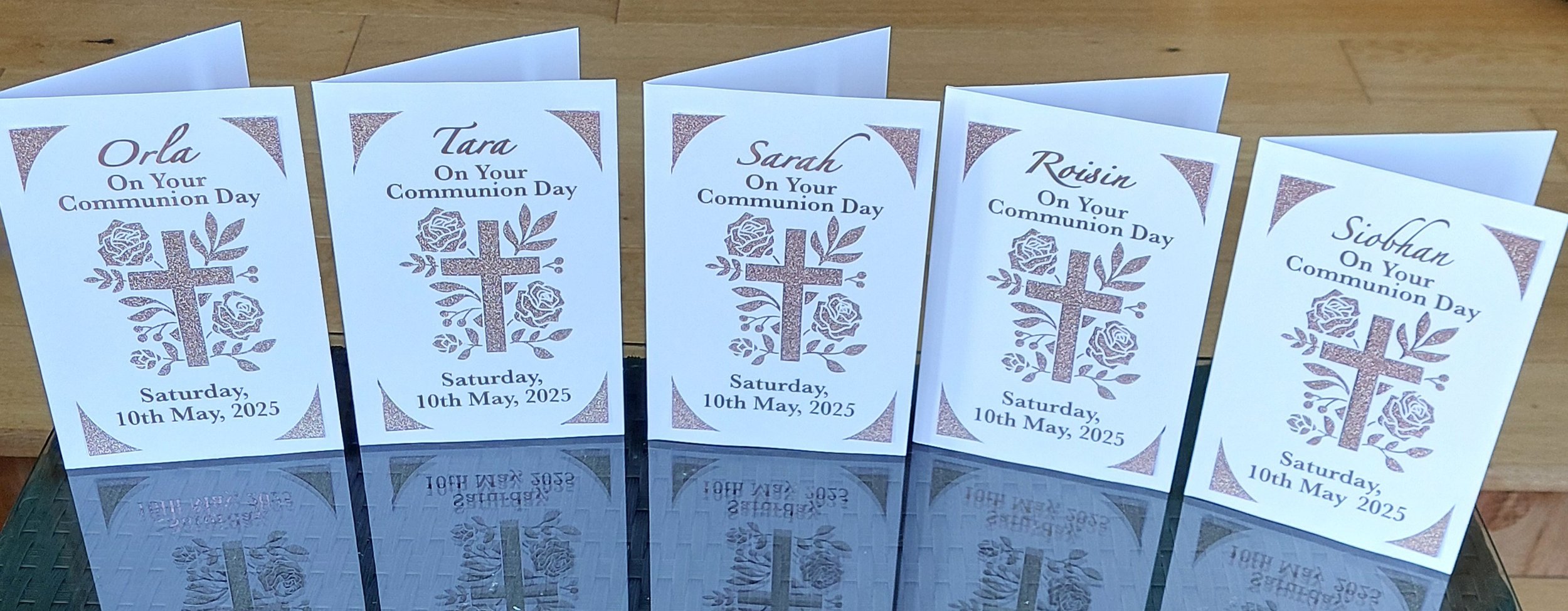 ITEM #80
€8.50
Personalised Communion card.